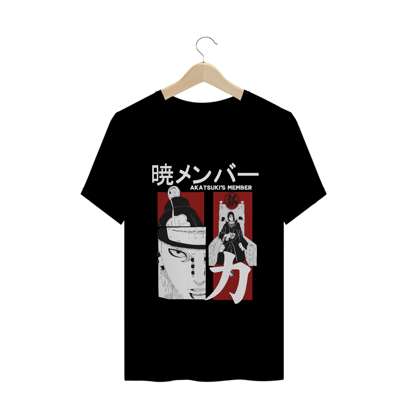 Nome do produto: Camisa Akatsuki Member