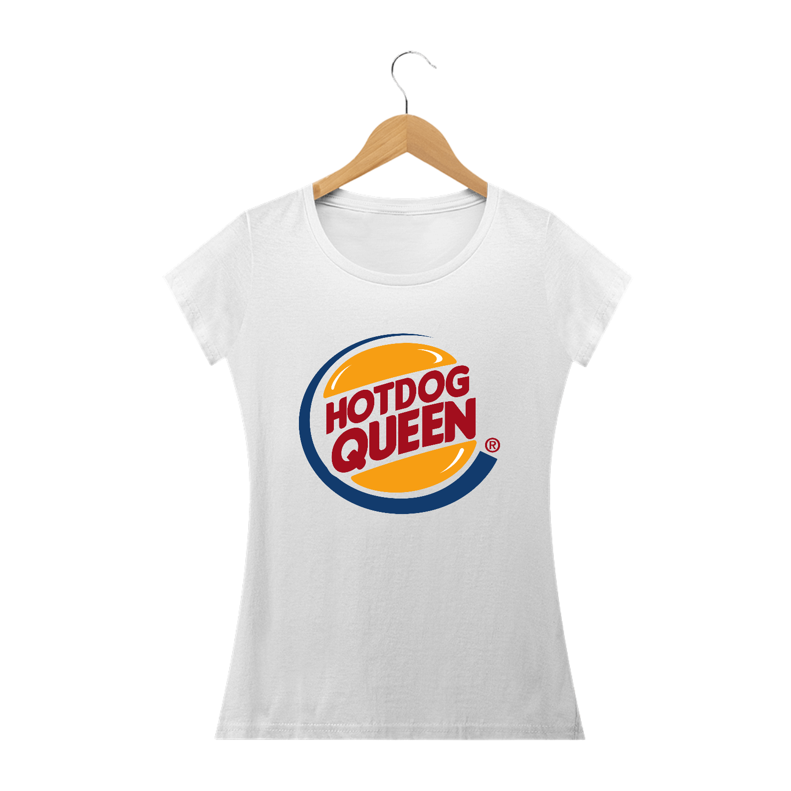 Nome do produto: Camisa Phood - Hot Dog Queen (Burger King) - Baby Look