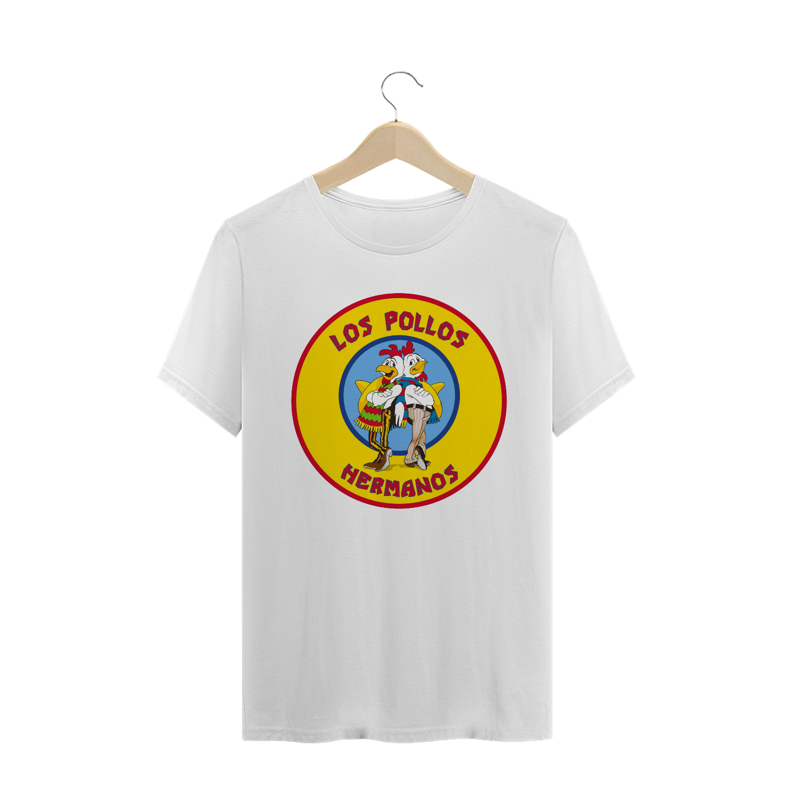 Nome do produto: Camisa Breaking Bad - Los Pollos Hermanos