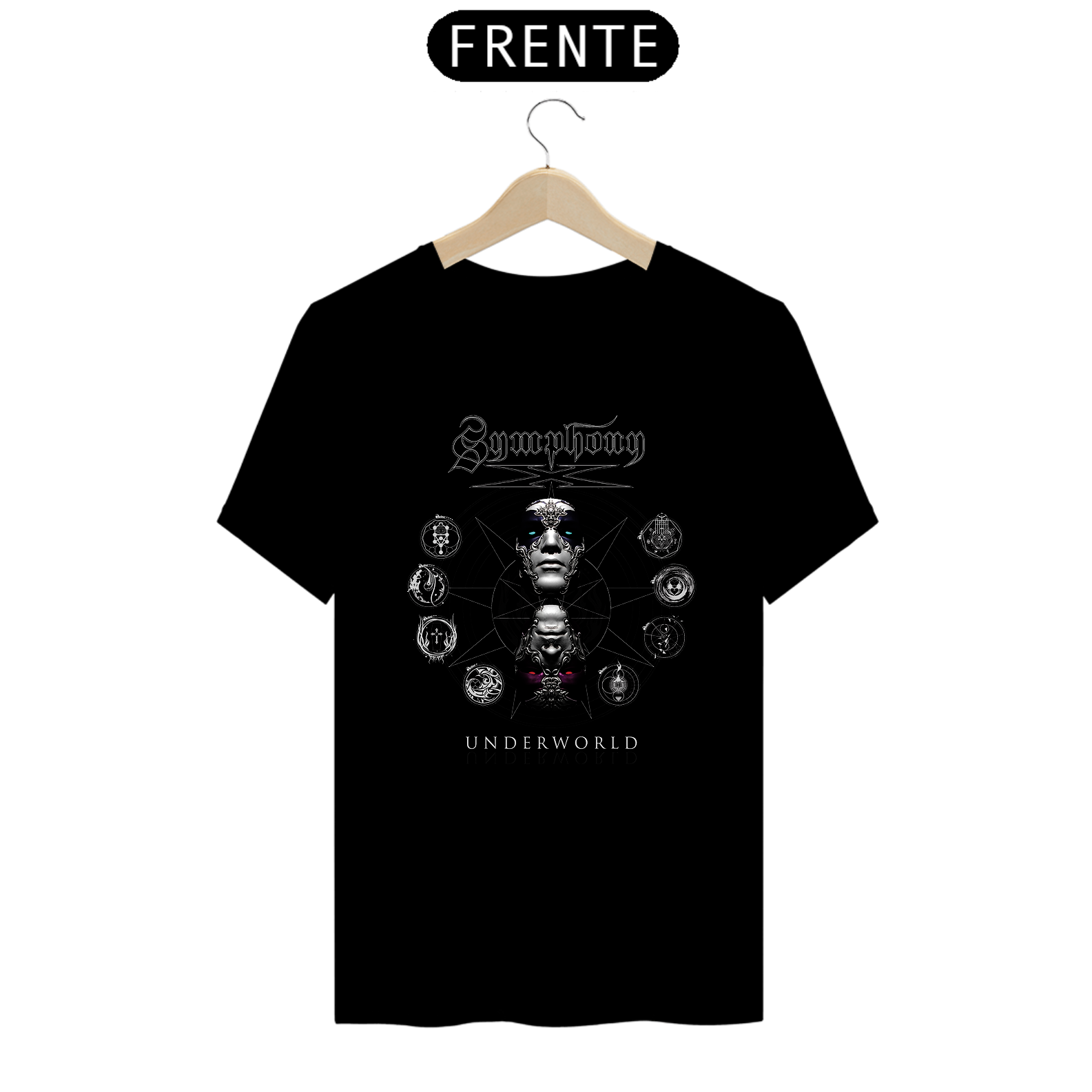 Nome do produto: Camisa Symphony X - Underworld