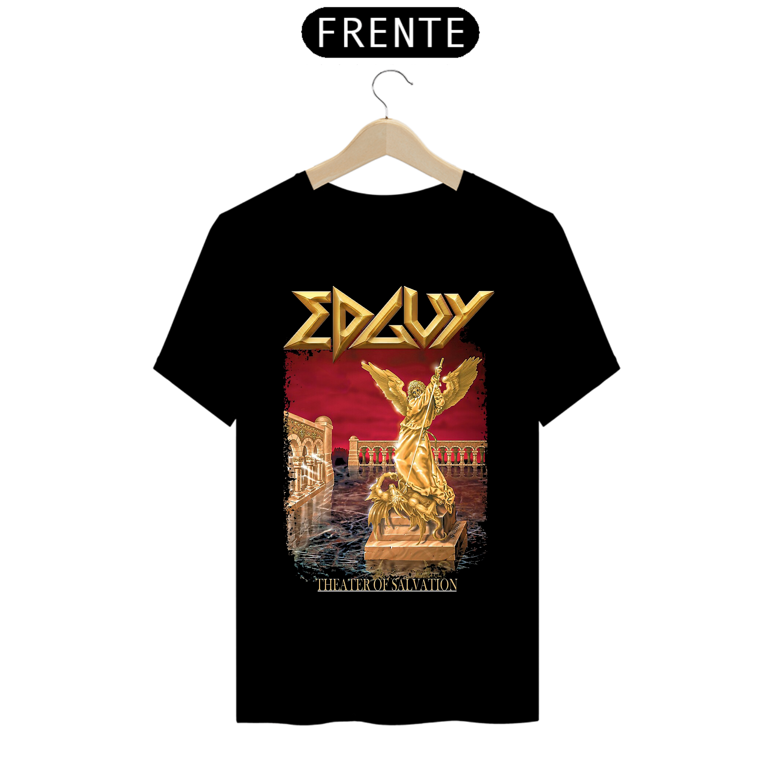 Nome do produto: Camisa Edguy - Theater of Salvation