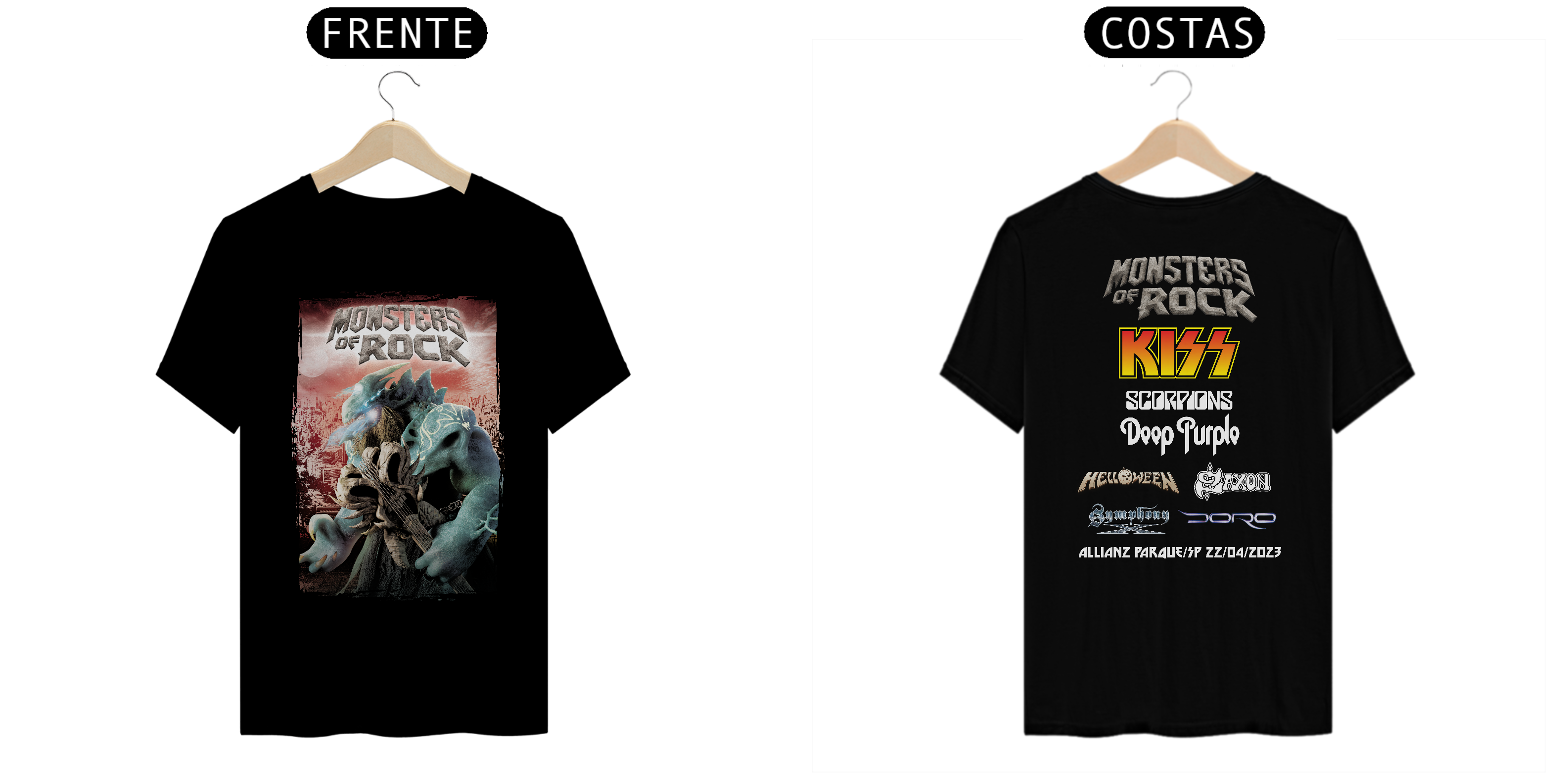 Nome do produto: Camisa Monsters Of Rock 2023