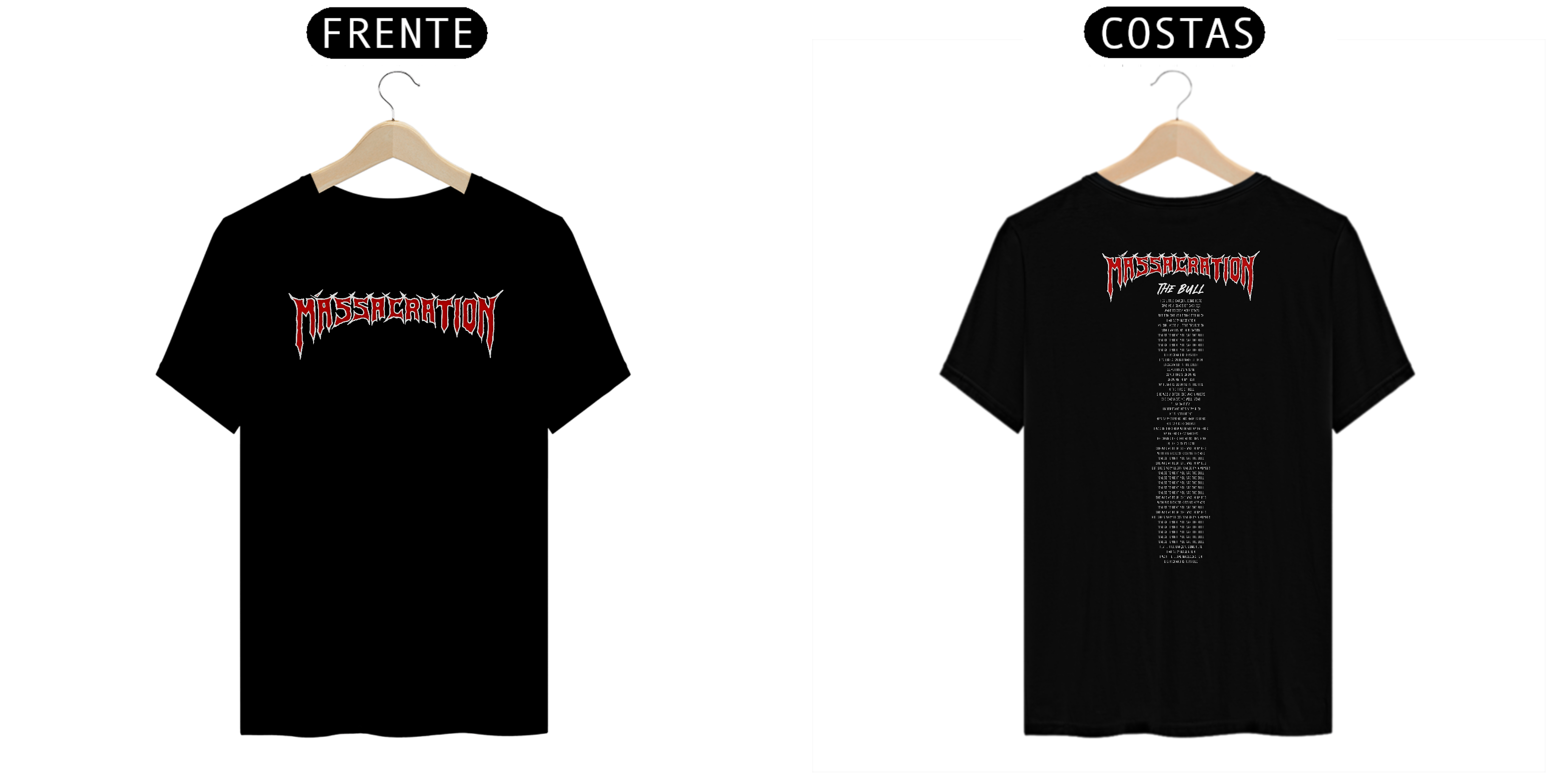 Nome do produto: Camisa Massacration - The Bull