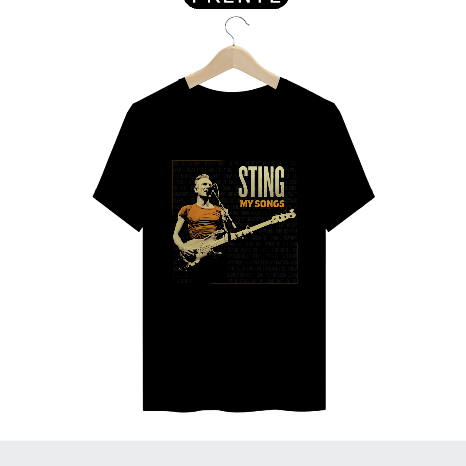 Nome do produto: Camisa Sting - My Songs - Top Prime