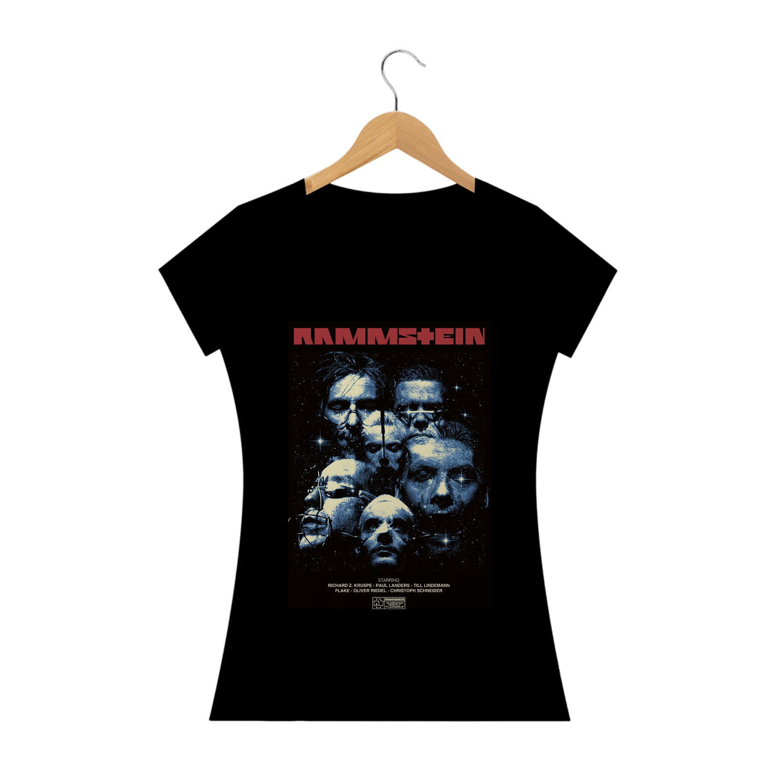 Nome do produto: Camisa - Baby Look Long - Rammstein - Sehnsucht Movie