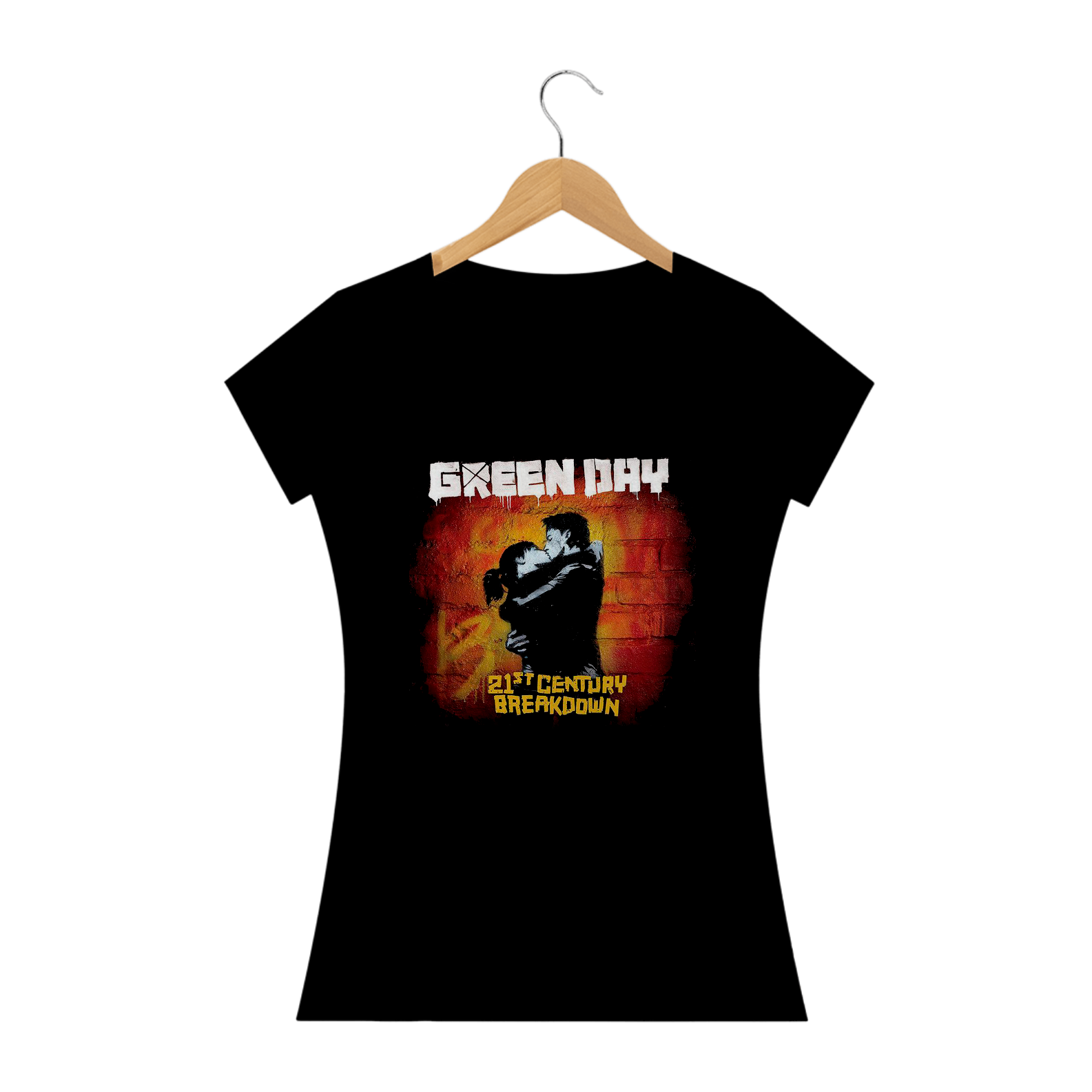 Nome do produto: Camisa Green Day - 21st Century - Baby Long