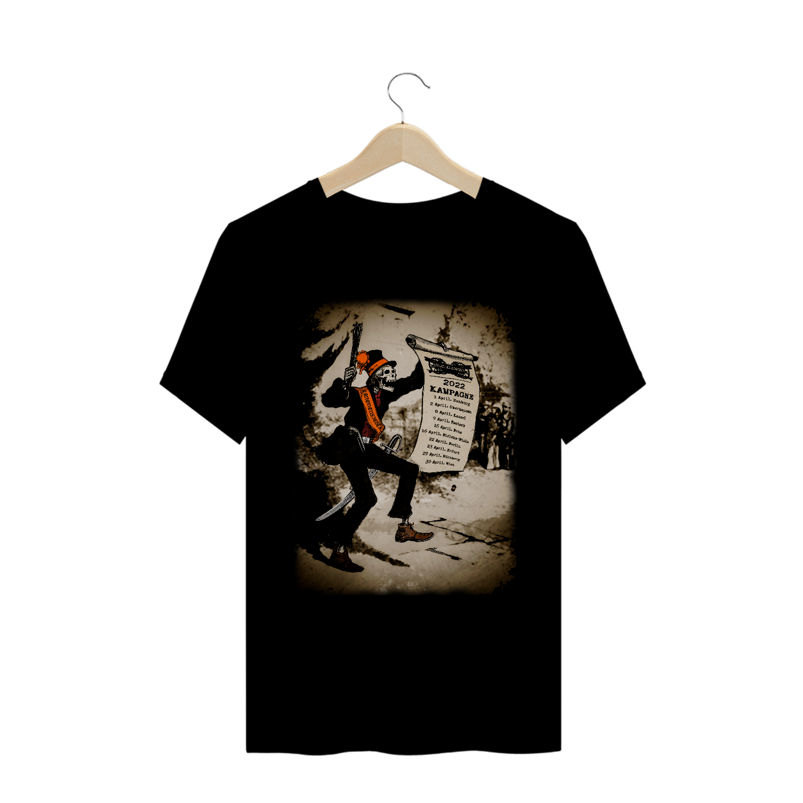 Nome do produto: Camisa Kanonenfieber - April Tour 2022