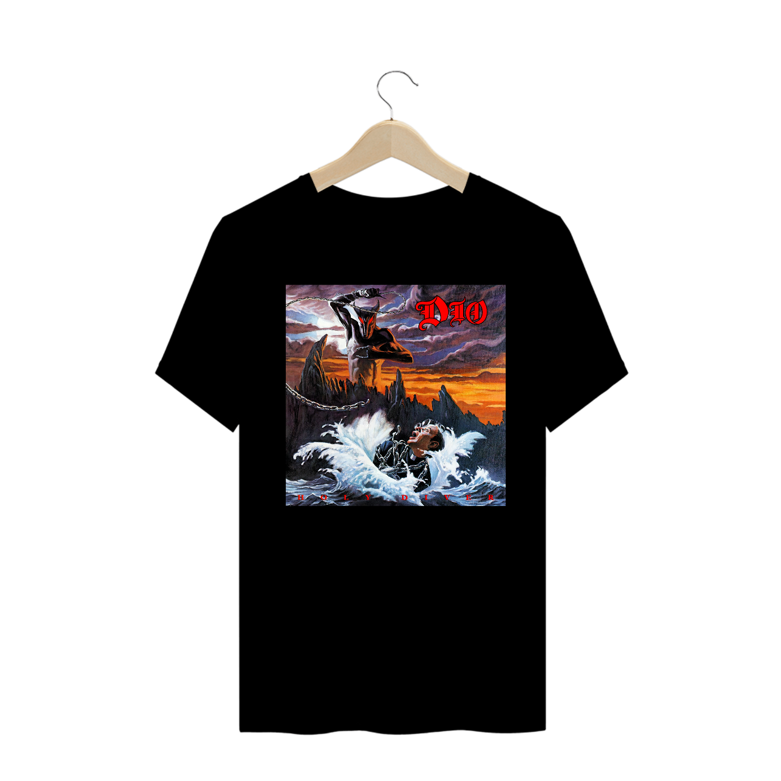 Nome do produto: Camisa Dio - Holy Diver