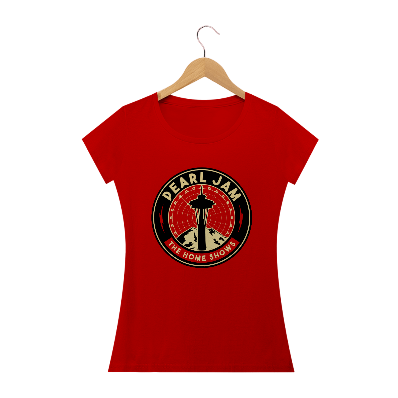 Nome do produto: Camisa Pearl Jam - The Home Shows - Baby Long