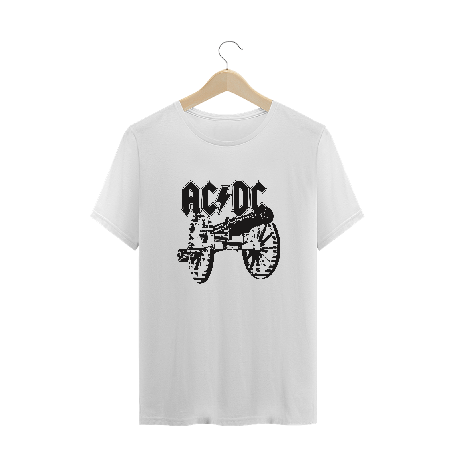 Nome do produto: CAMISETA - AC DC - CANHÃO 
