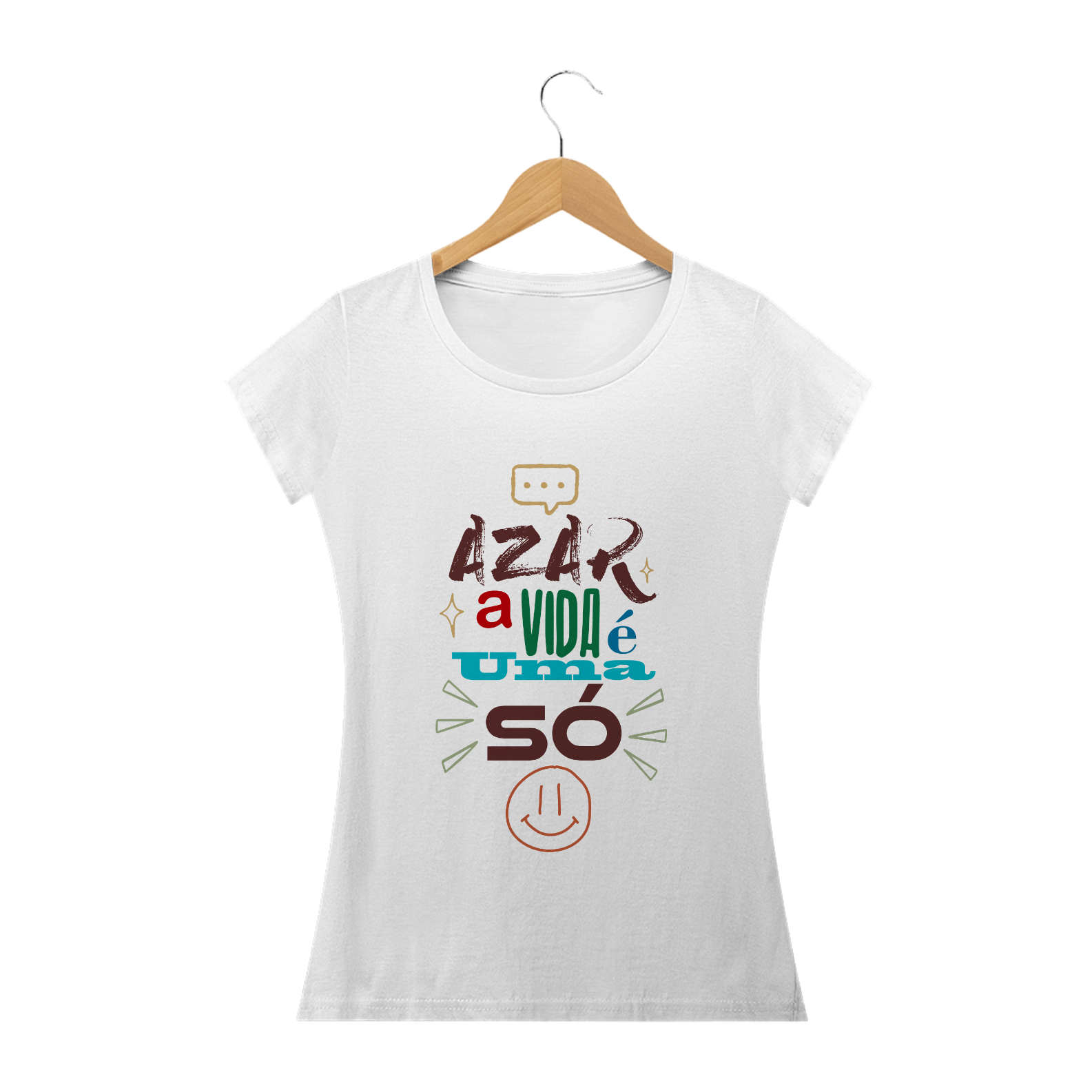 Nome do produto: AZAR A VIDA É UMA SÓ