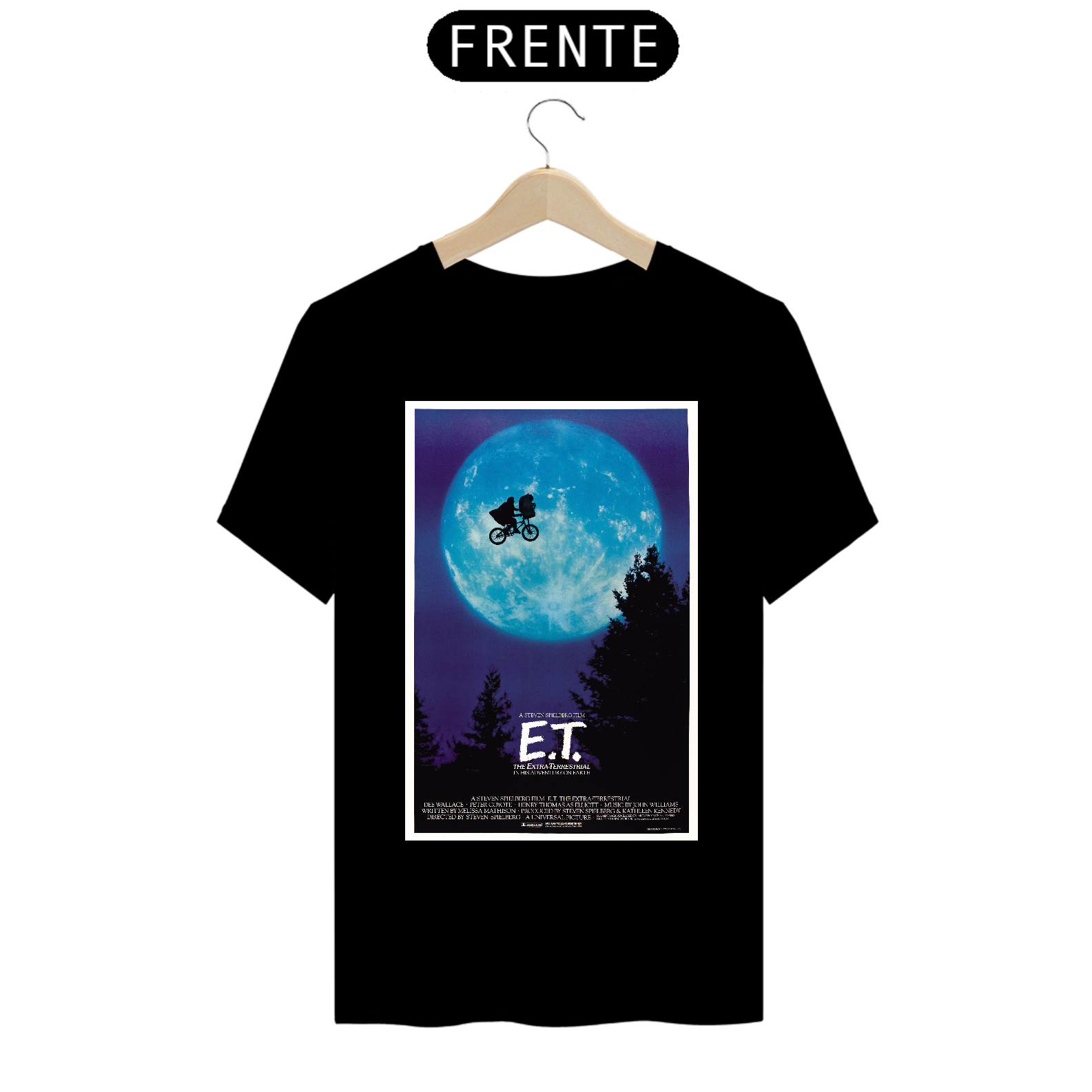 Camiseta “E.T. - O Extraterrestre” Pôster