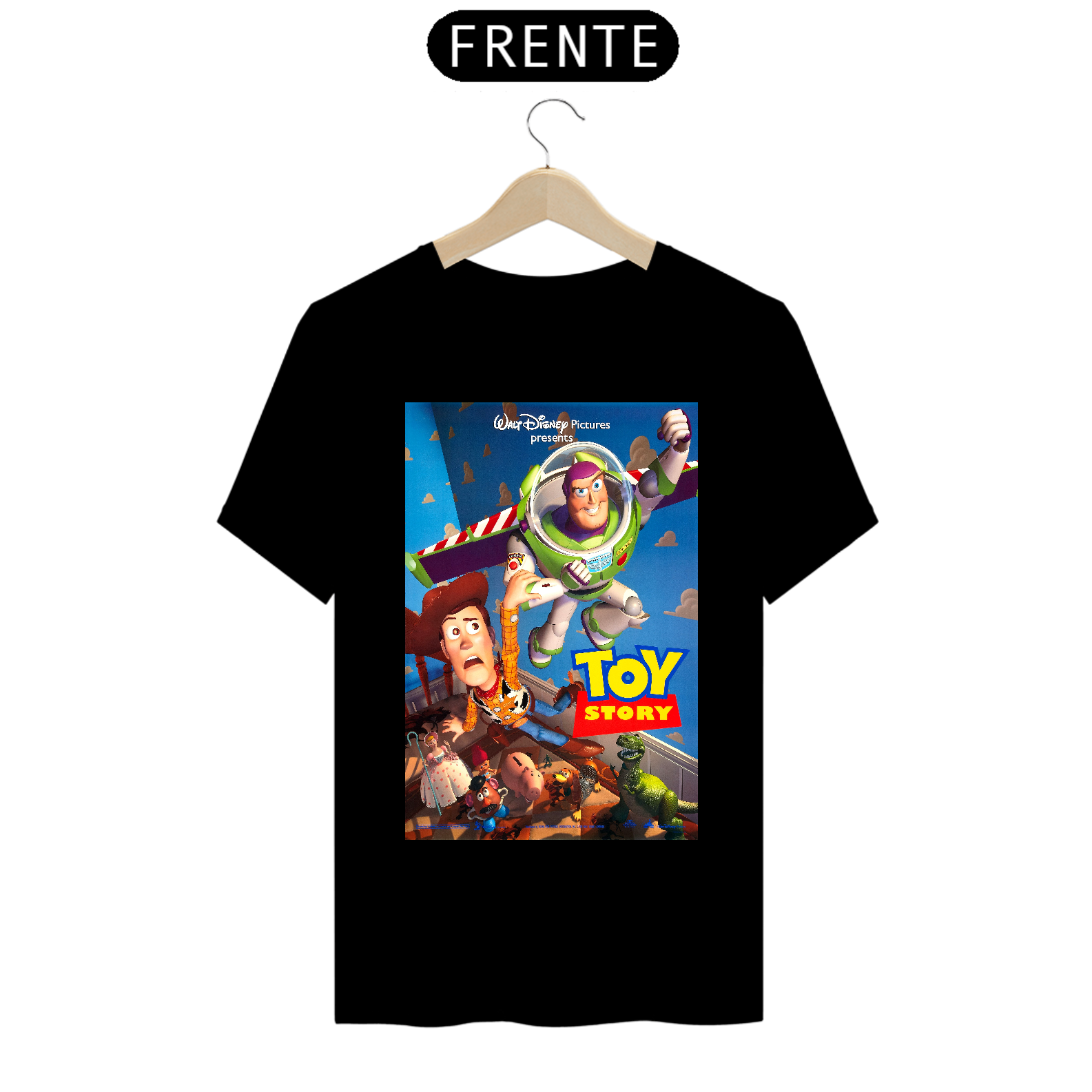 Nome do produto: Camiseta “Toy Story” Pôster