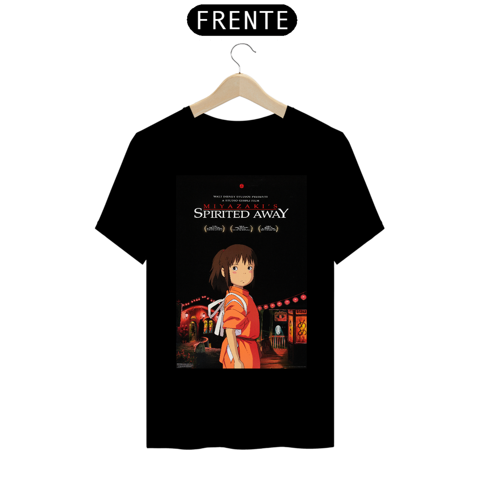 Nome do produto: Camiseta “A Viagem de Chihiro” Pôster