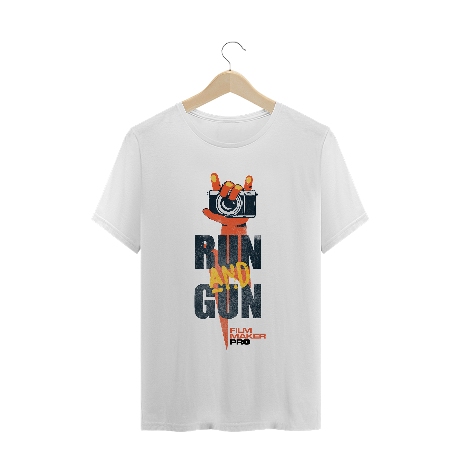 Nome do produto: RUN AND GUN - Camiseta
