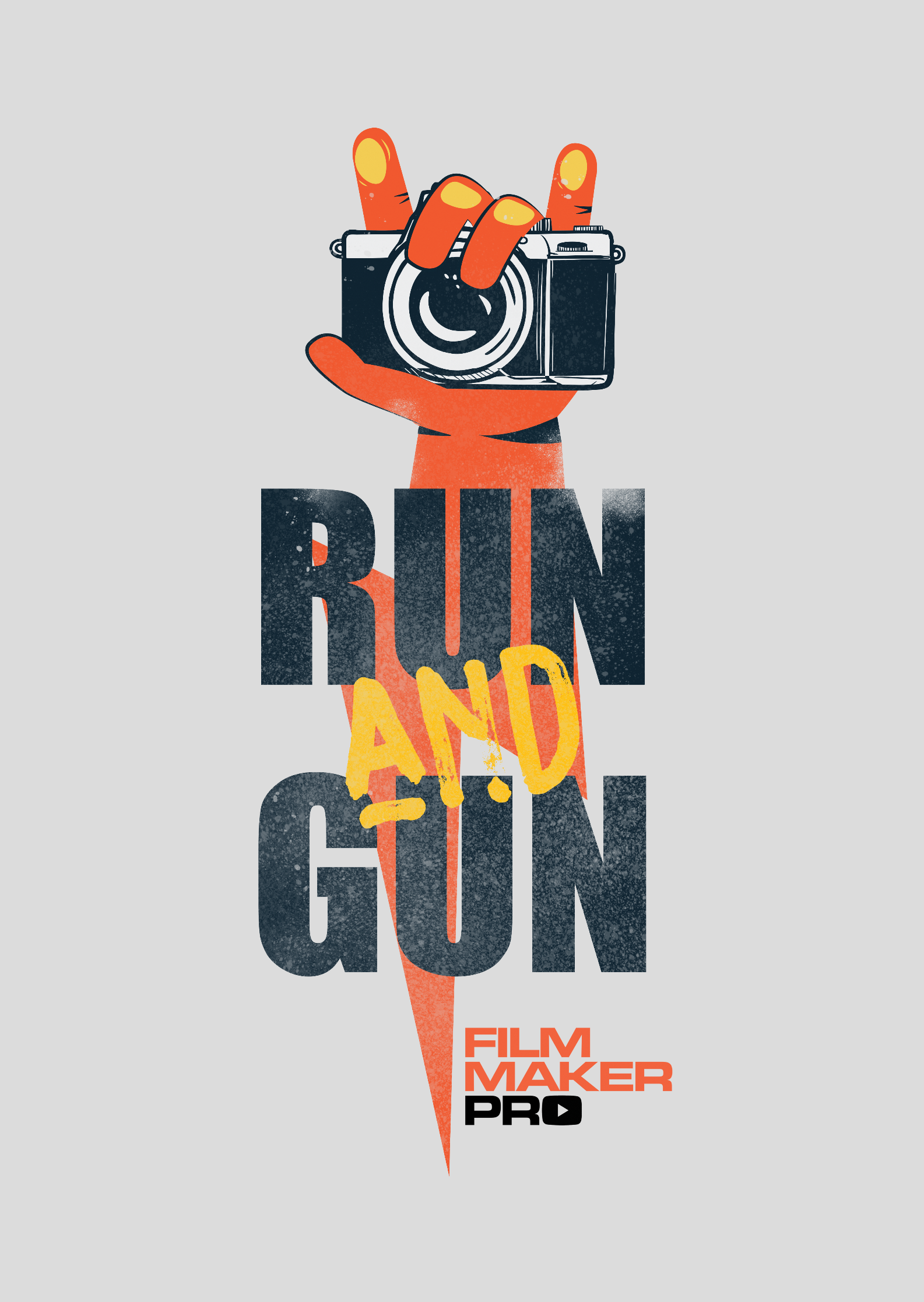 Nome do produto: RUN AND GUN - Poster
