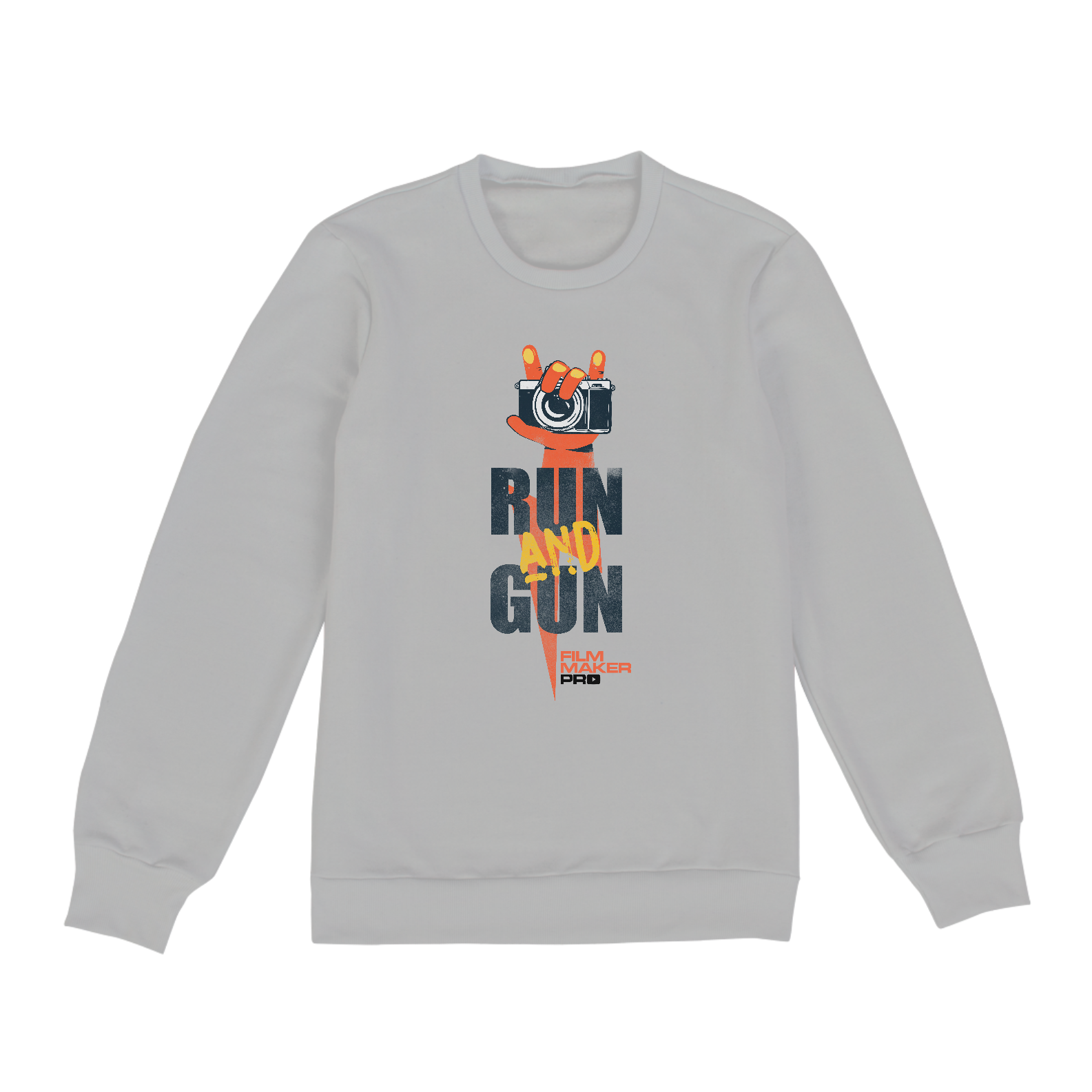 Nome do produto: RUN AND GUN - Moletom 