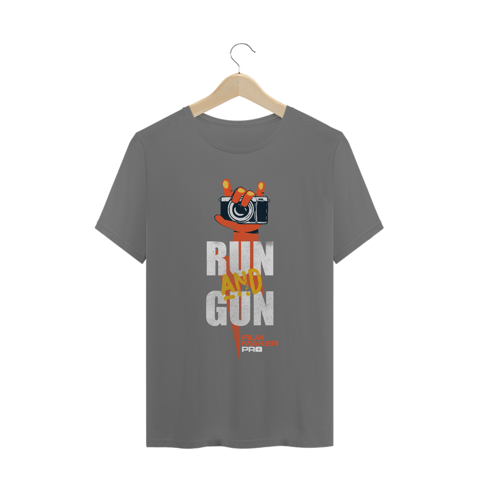 Nome do produto: RUN AND GUN - Camiseta Stonada