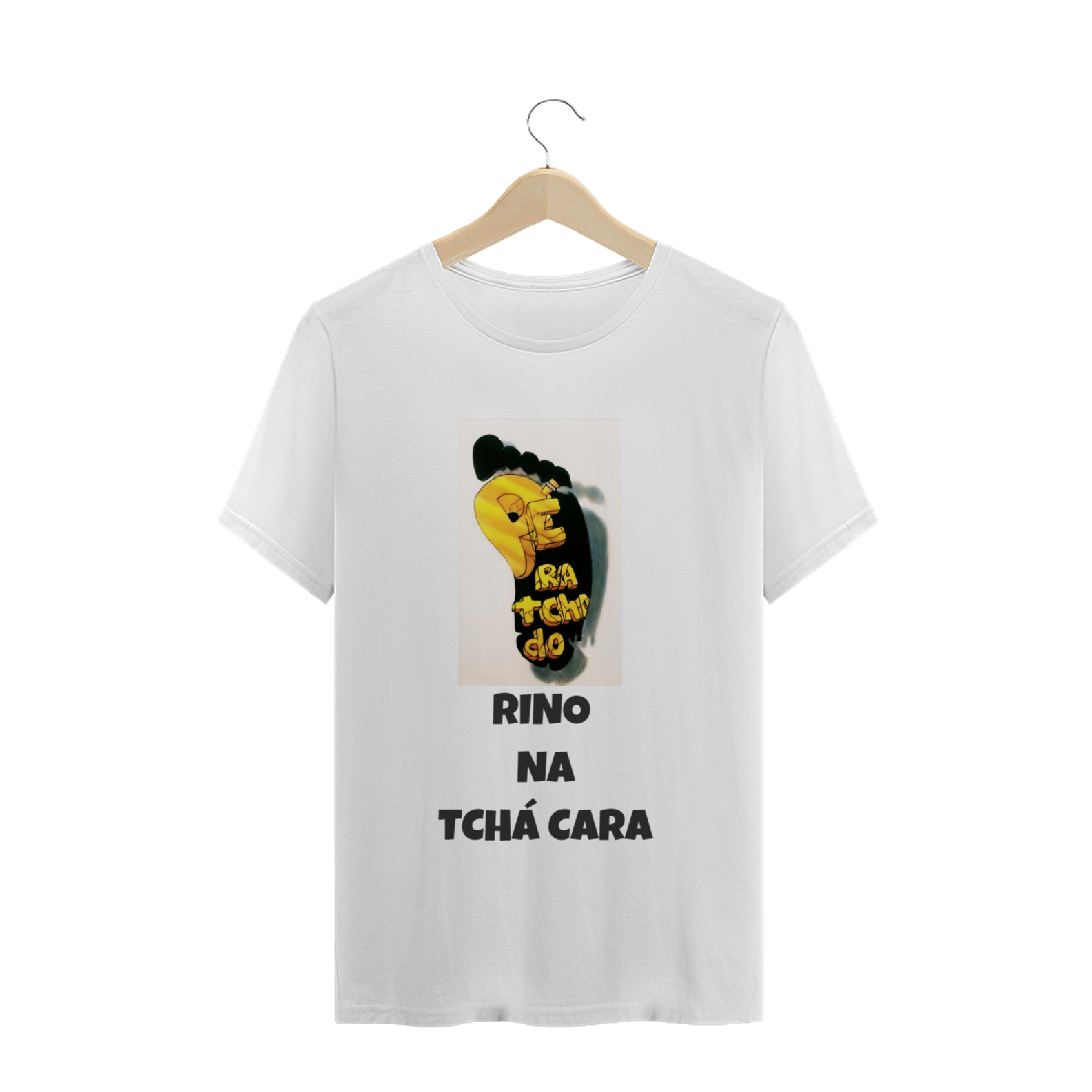Nome do produto: CAMISETA RINO NA TCHÁ CARA