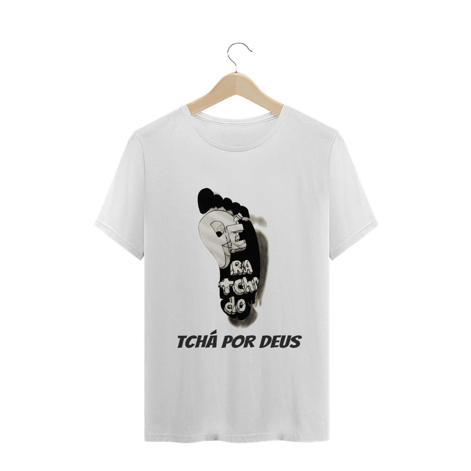 Nome do produto: Camiseta Tchá por Deus
