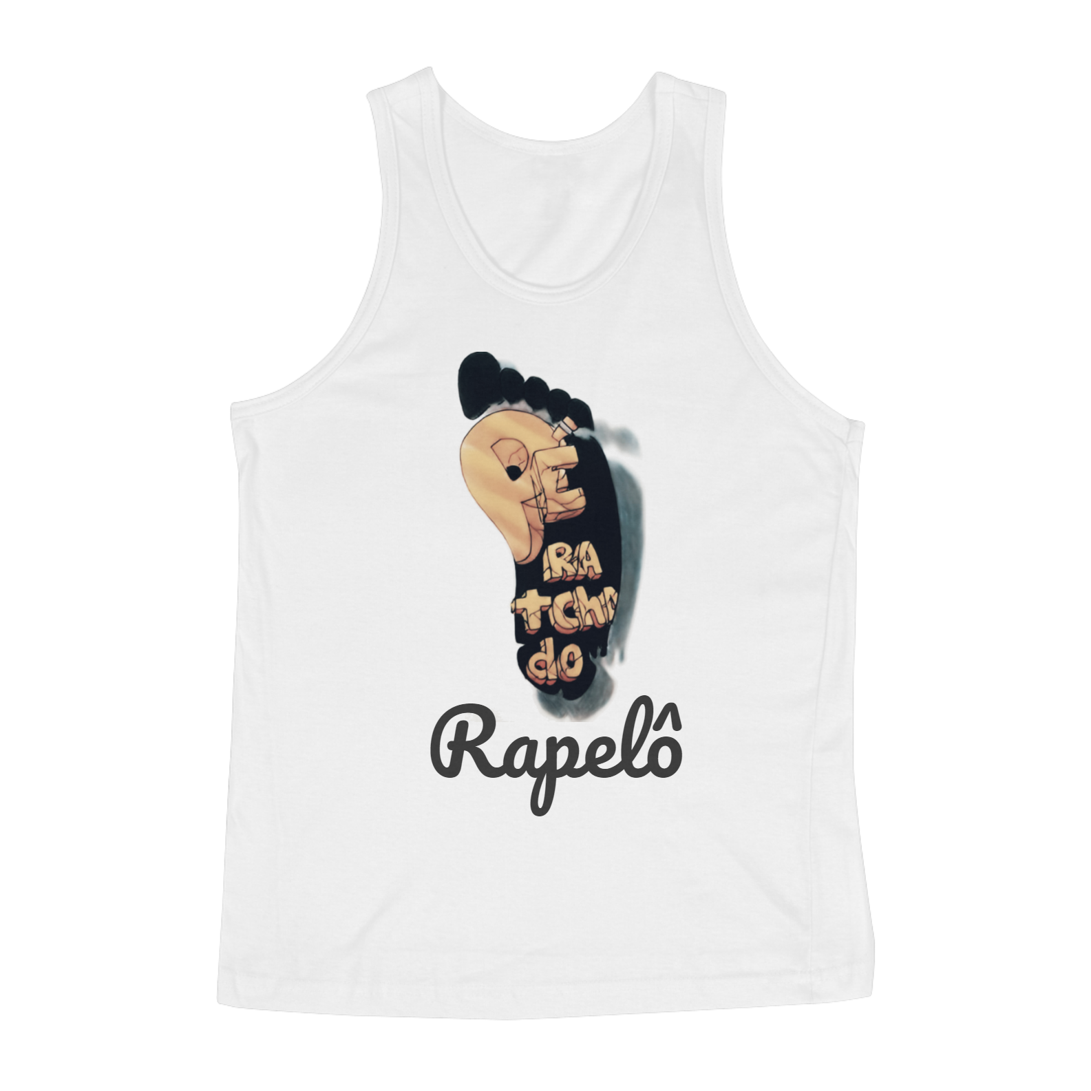 Nome do produto: Regata Rapelô