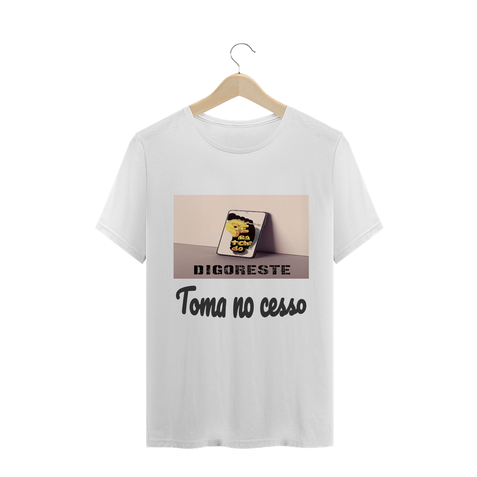 Nome do produto: Camiseta Toma no cesso