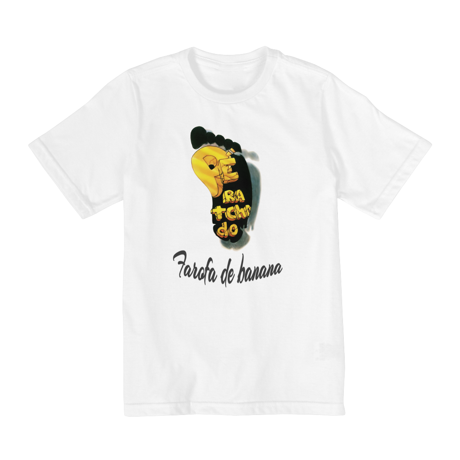 Nome do produto: Camiseta infantil Farofa de banana