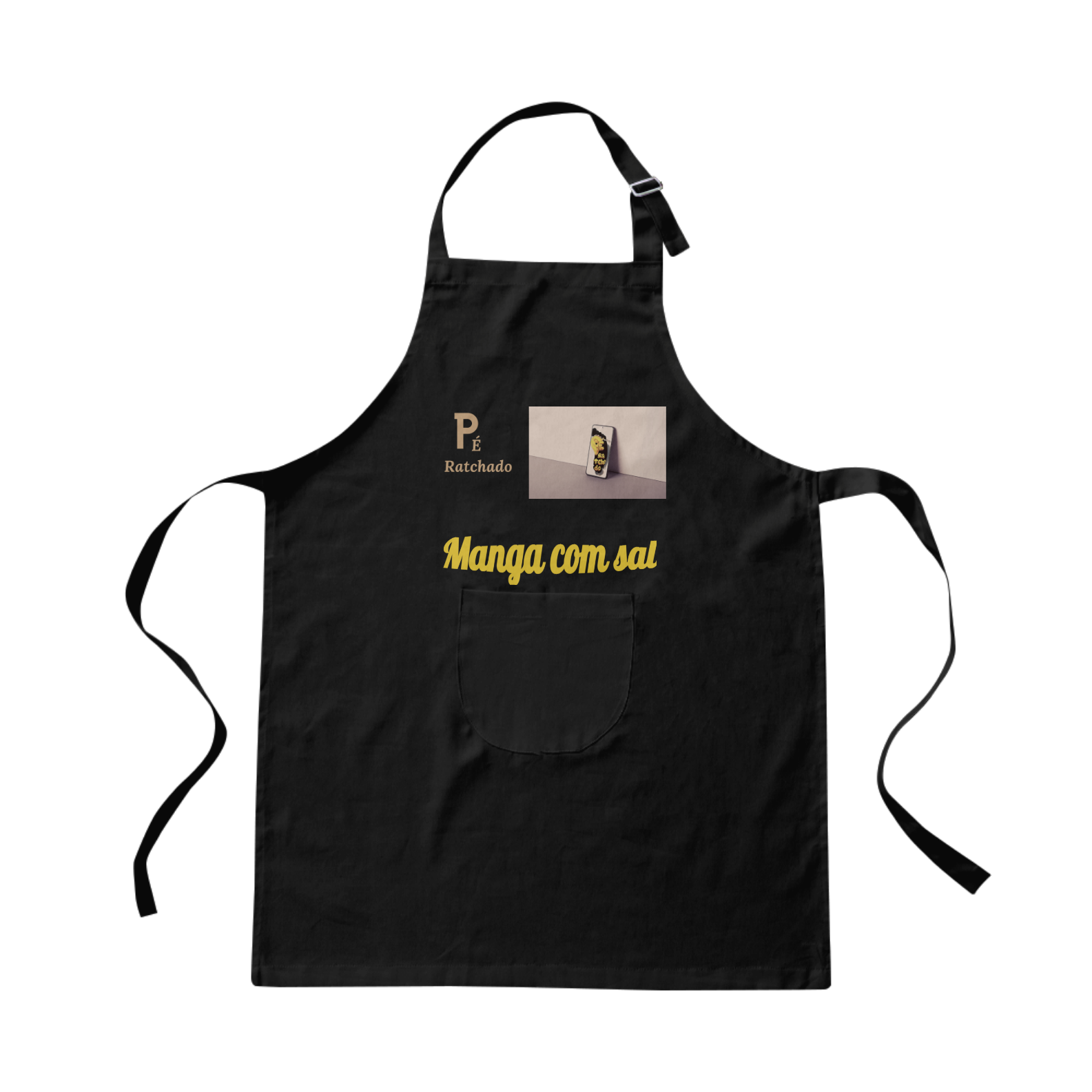 Nome do produto: avental manga com sal