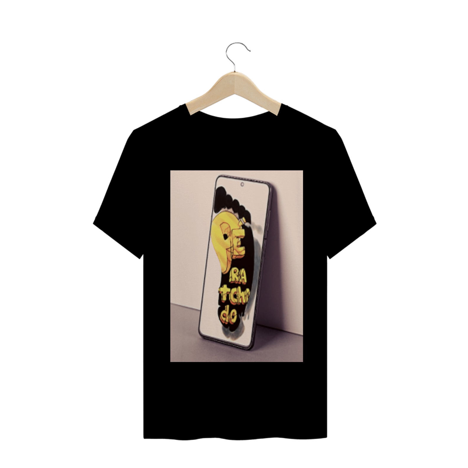 Nome do produto: Camiseta Pé Ratchado conectado