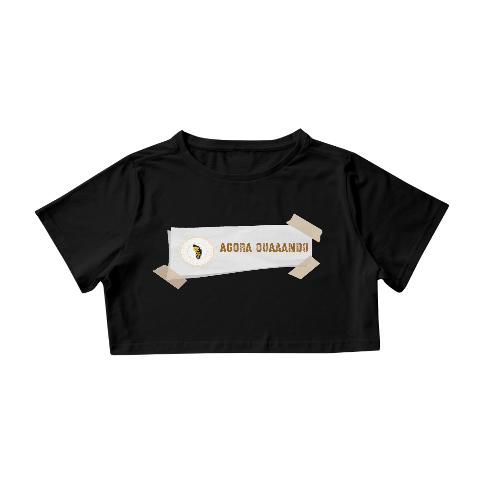 Nome do produto: Cropped Agora quaando