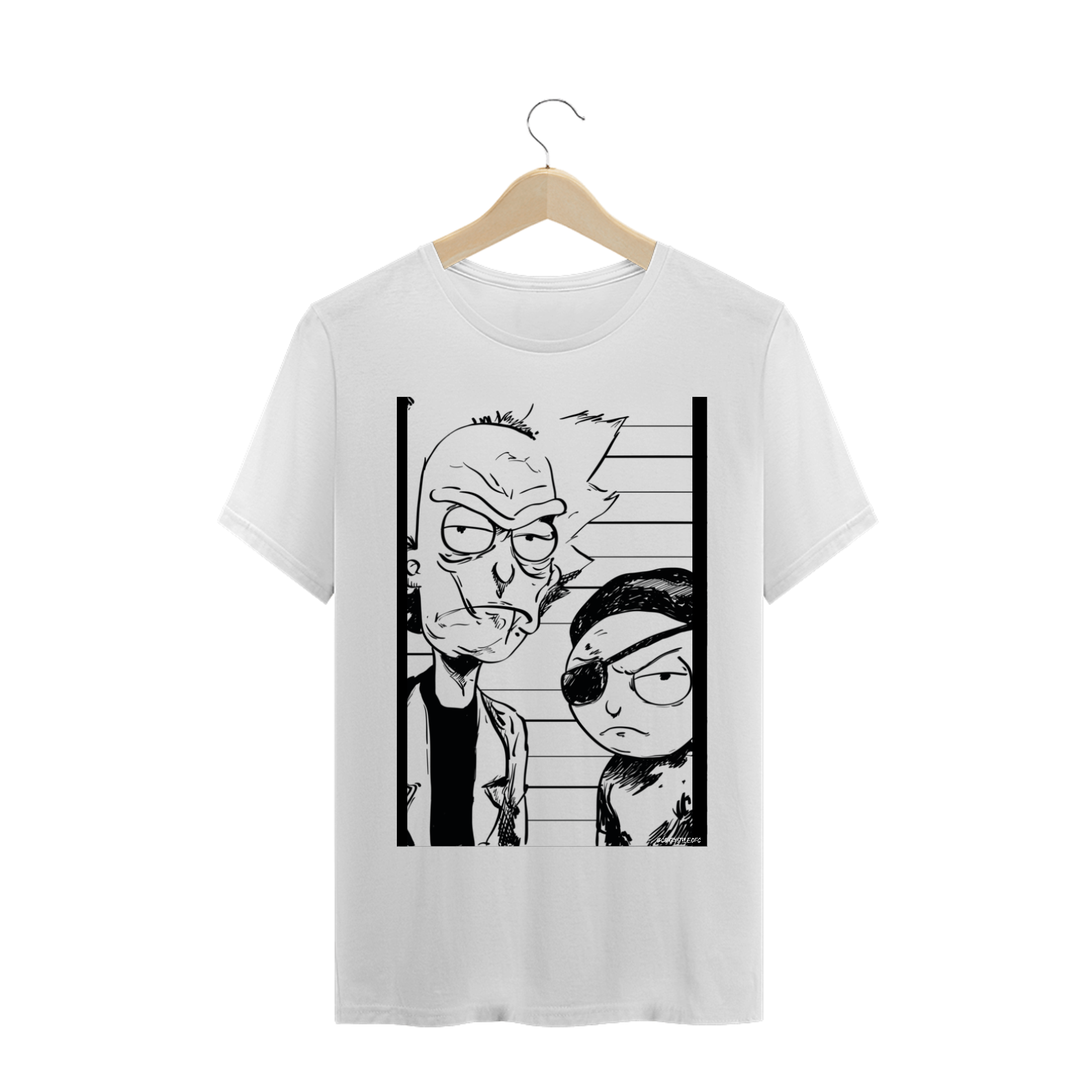 Nome do produto: CAMISETA RICK AND MORTY