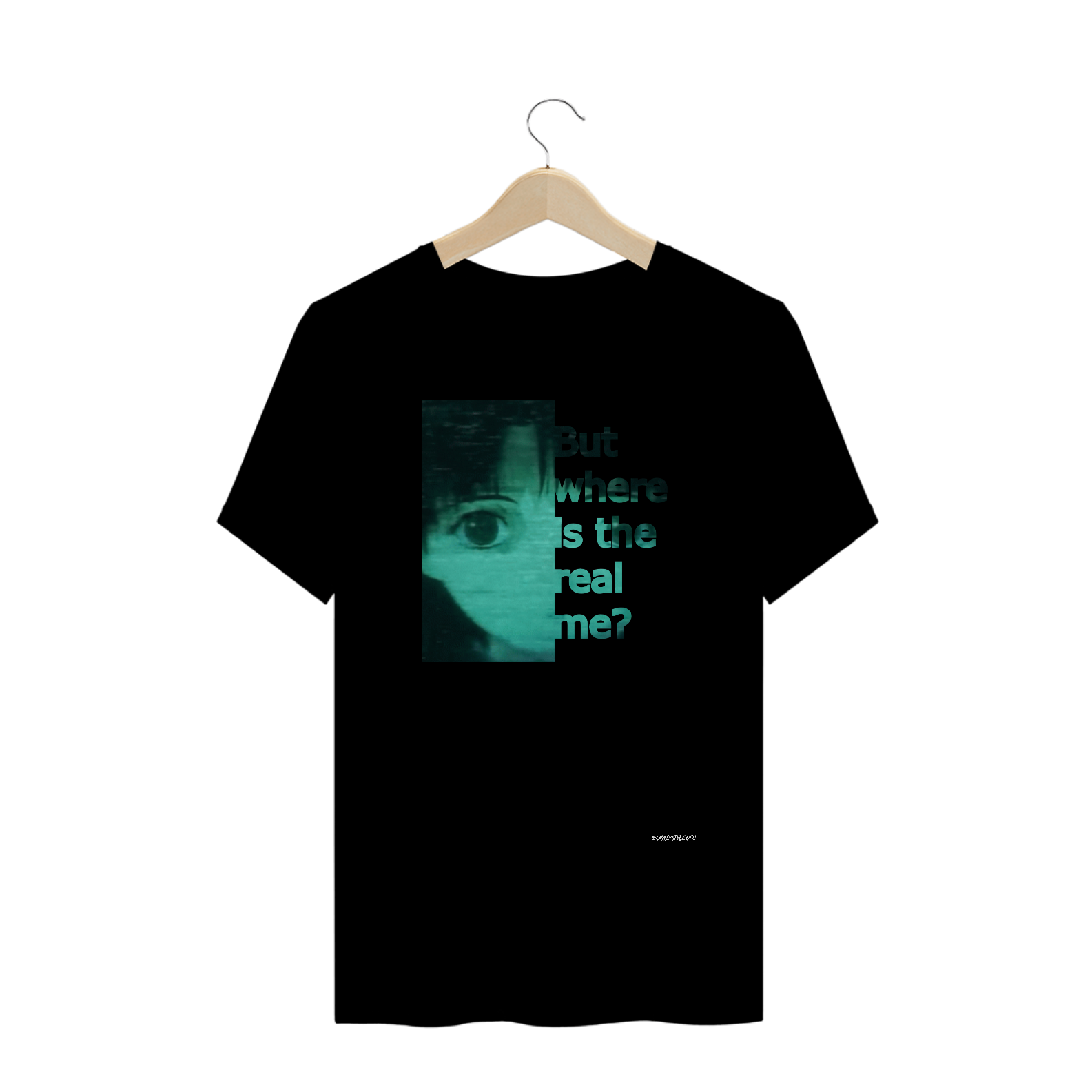 Nome do produto: CAMISETA - BUT WHERE IS THE REAL ME?