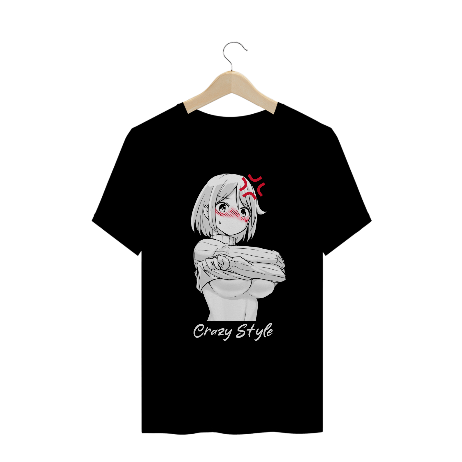 Nome do produto: CAMISETA ANIME CRAZY STYLE