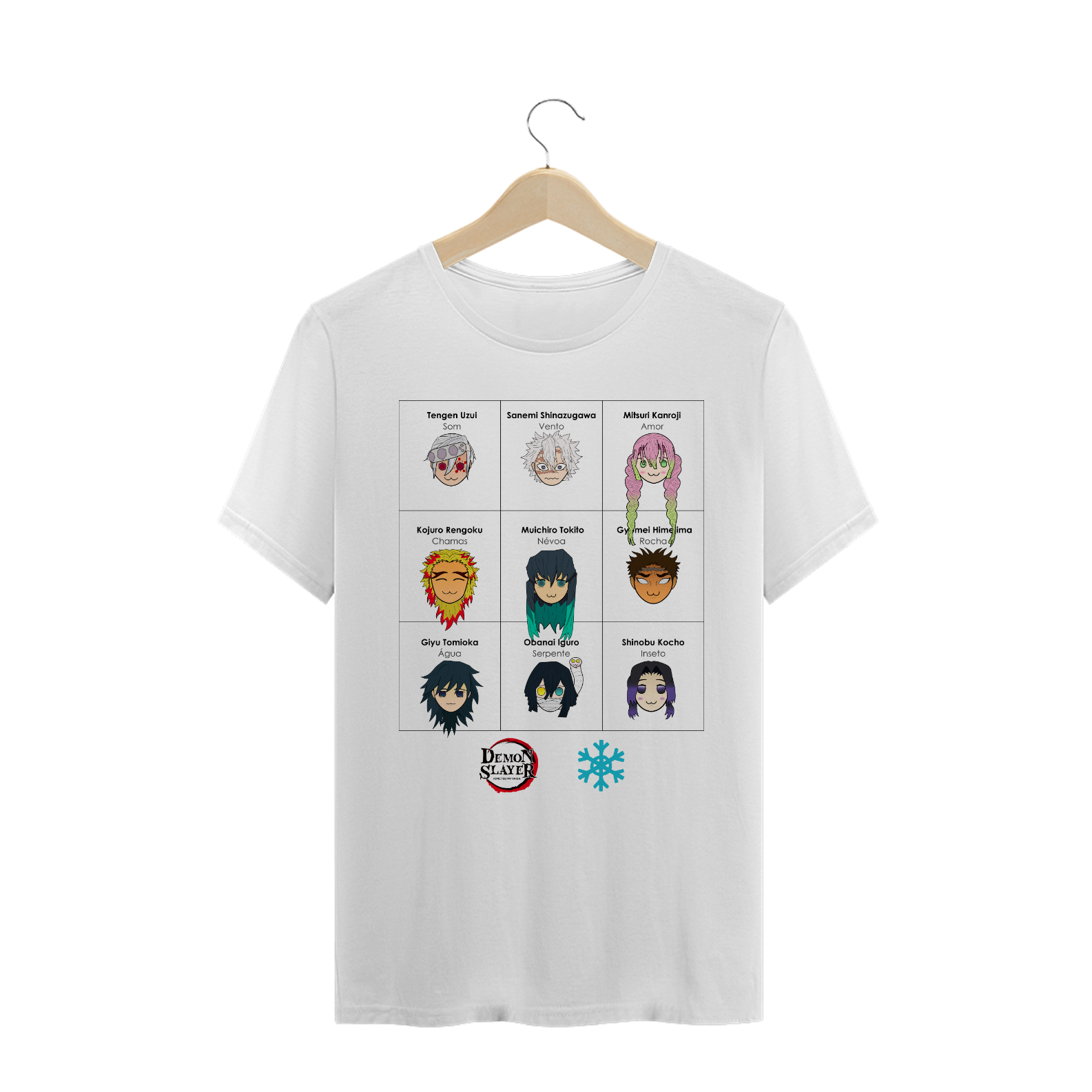 Nome do produto: Hashiras Fofinhos! (Kimetsu No Yaiba)