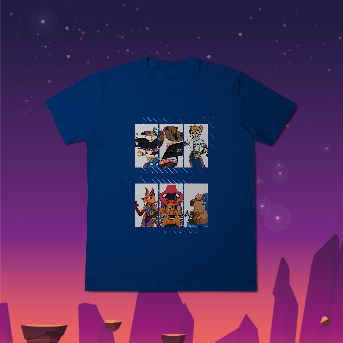 Camiseta Profissões Gamedev