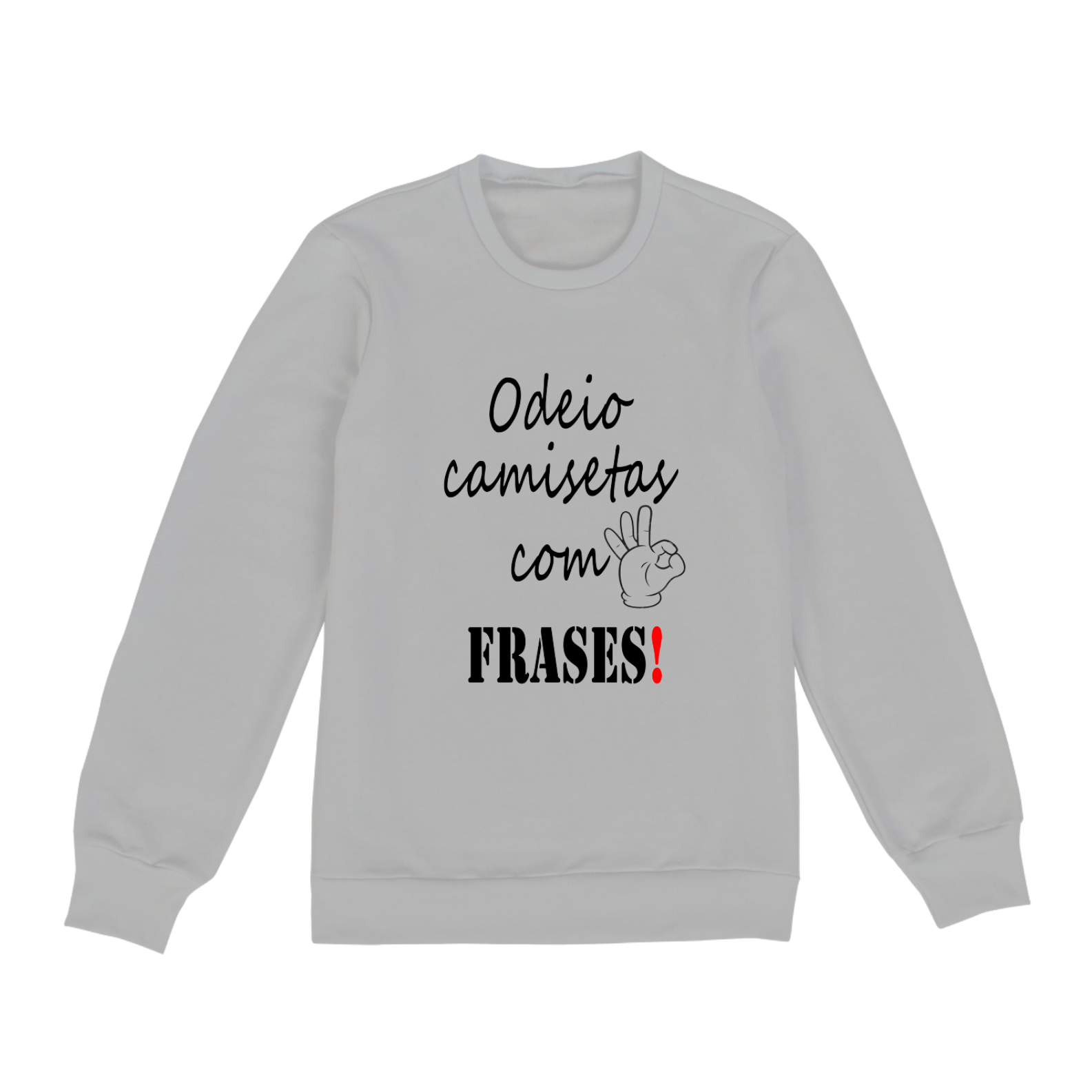 Nome do produto: moletom Fechado Unissex 