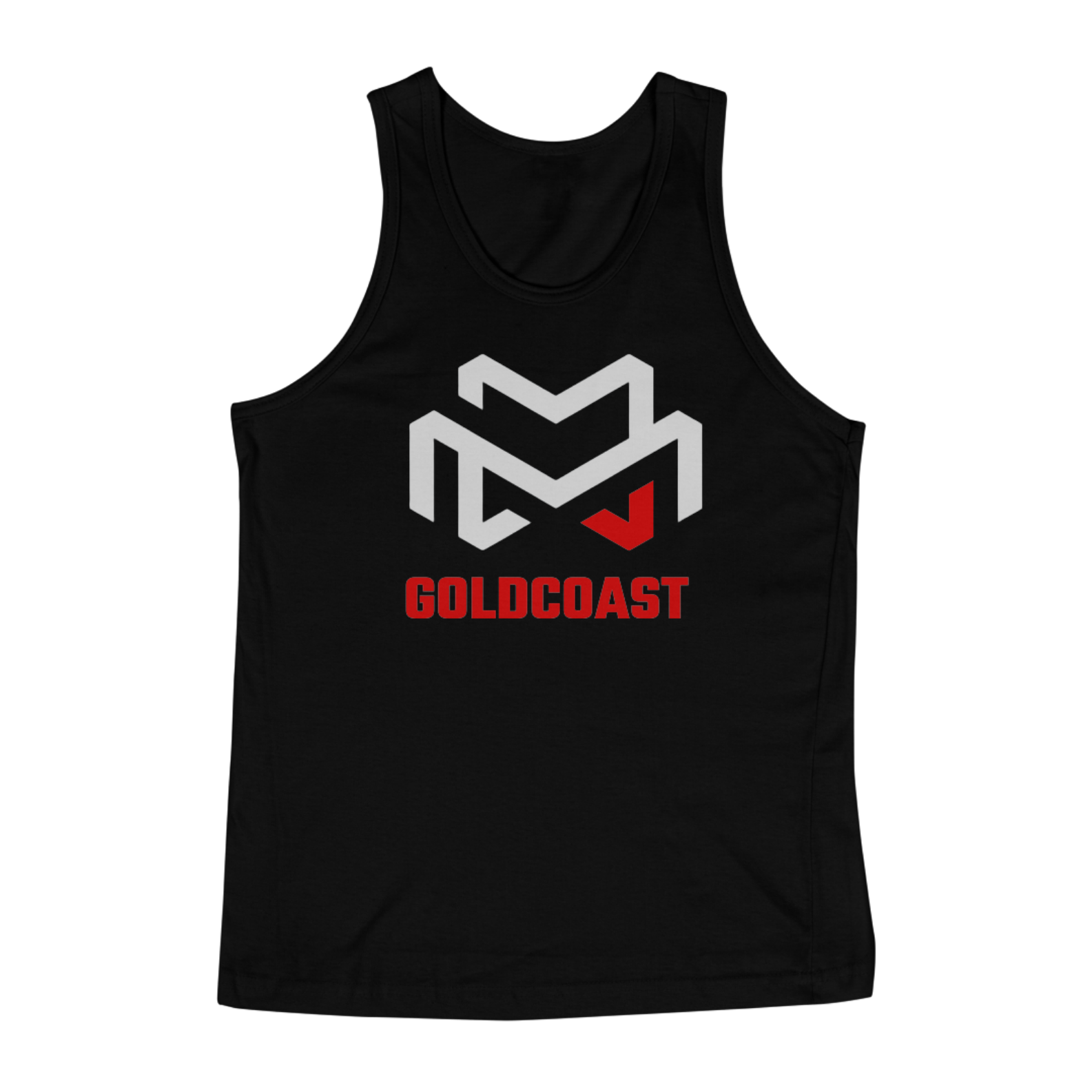 Nome do produto: Regata masculina Preta Gold Coast 