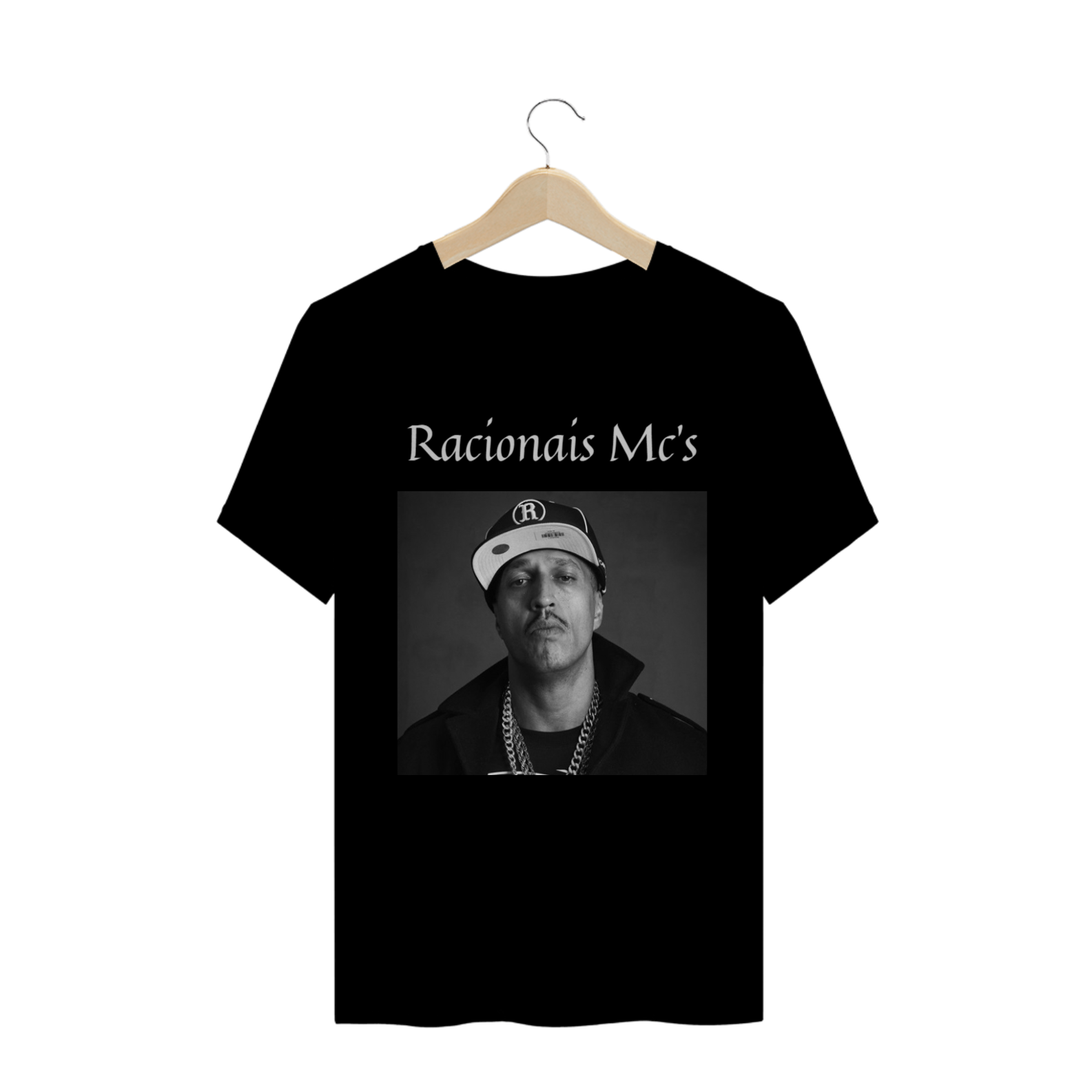 Nome do produto: Camiseta Mano Brown - Racionais Mcs