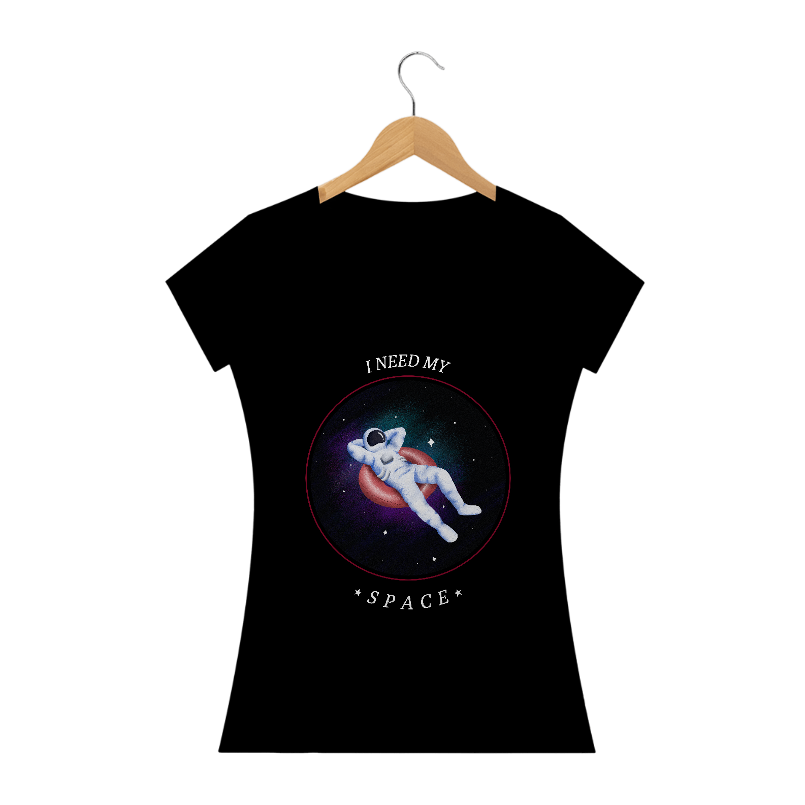 Nome do produto: Camiseta Feminina I need my space 