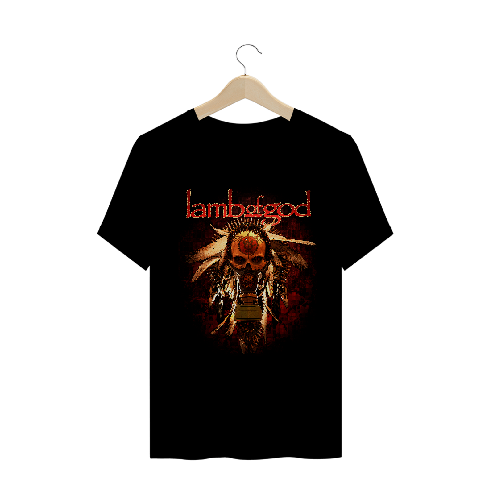 Nome do produto: Camiseta Masculina Lamb of God