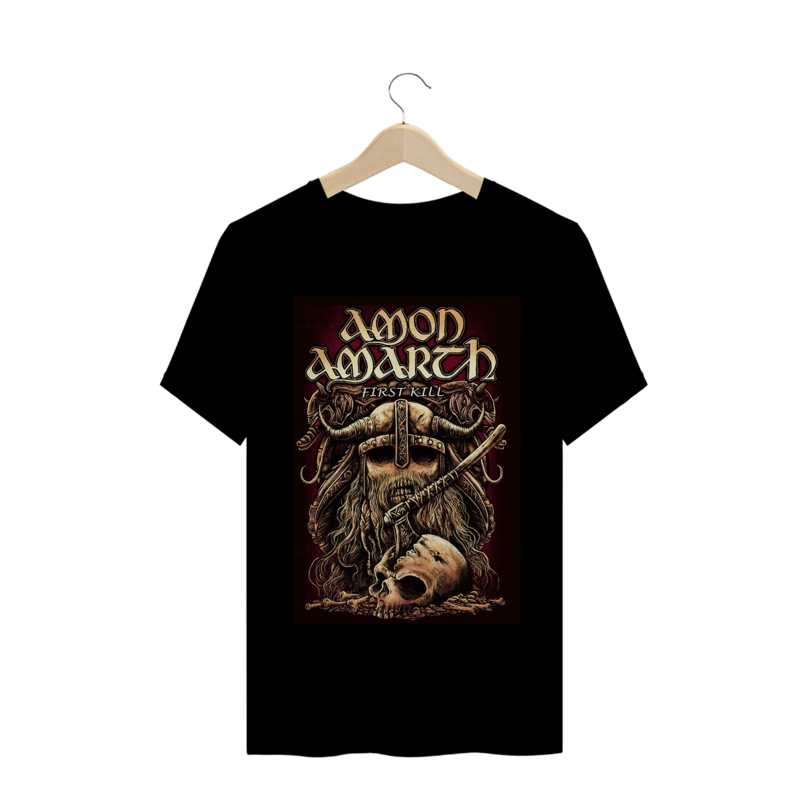 Nome do produto: Camiseta Masculina Amon Amarth