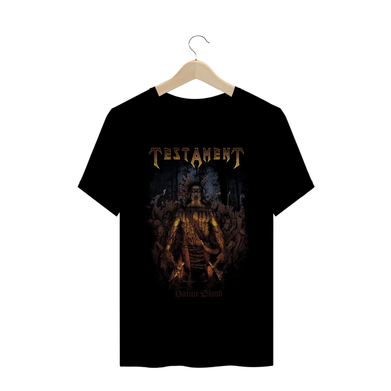 Nome do produto: Camiseta Masculina Testament