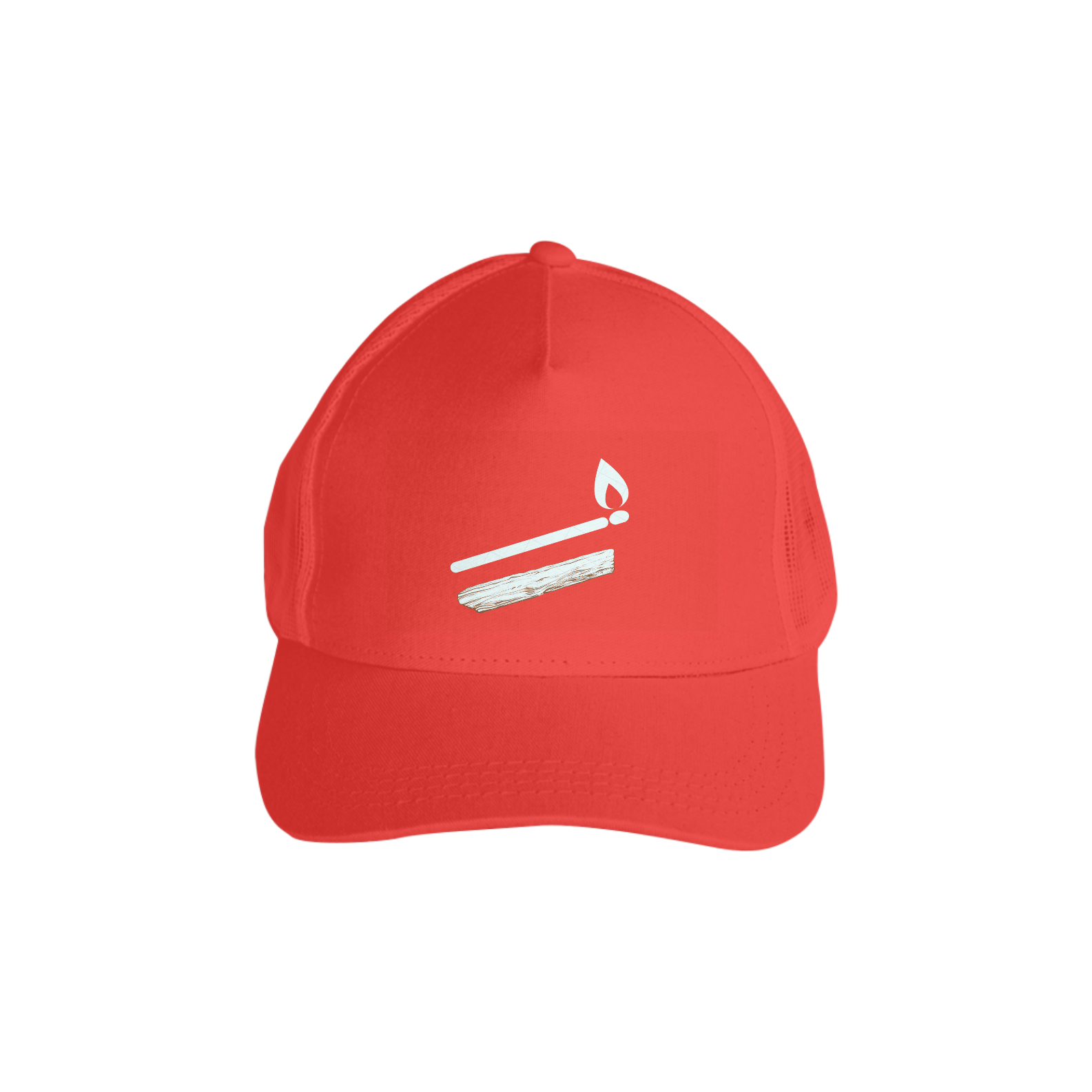 Nome do produto: BONÉ BRASA LG - VERMELHO