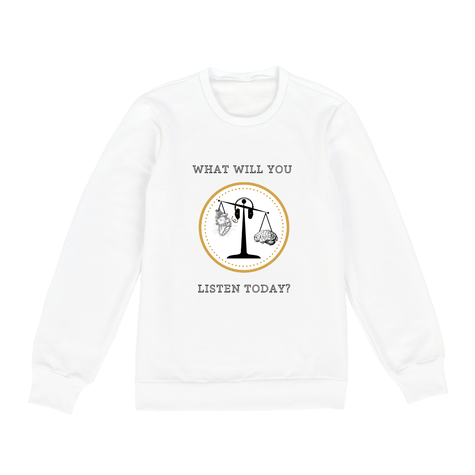 Nome do produto: Moletom Fechado Unissex Coração ou Razão?