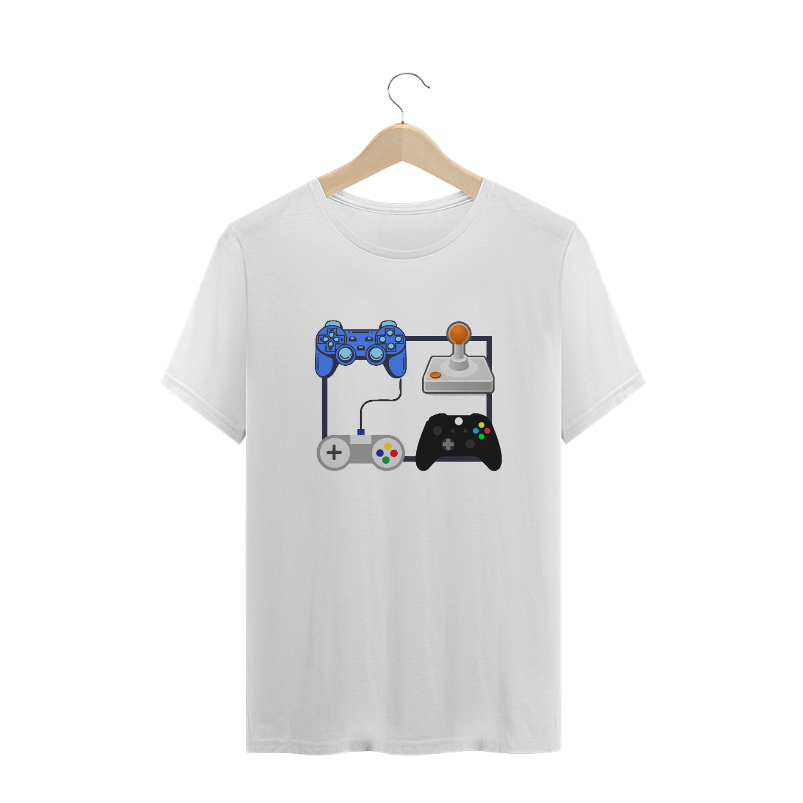 Nome do produto: T-Shirt Videogame Joystick