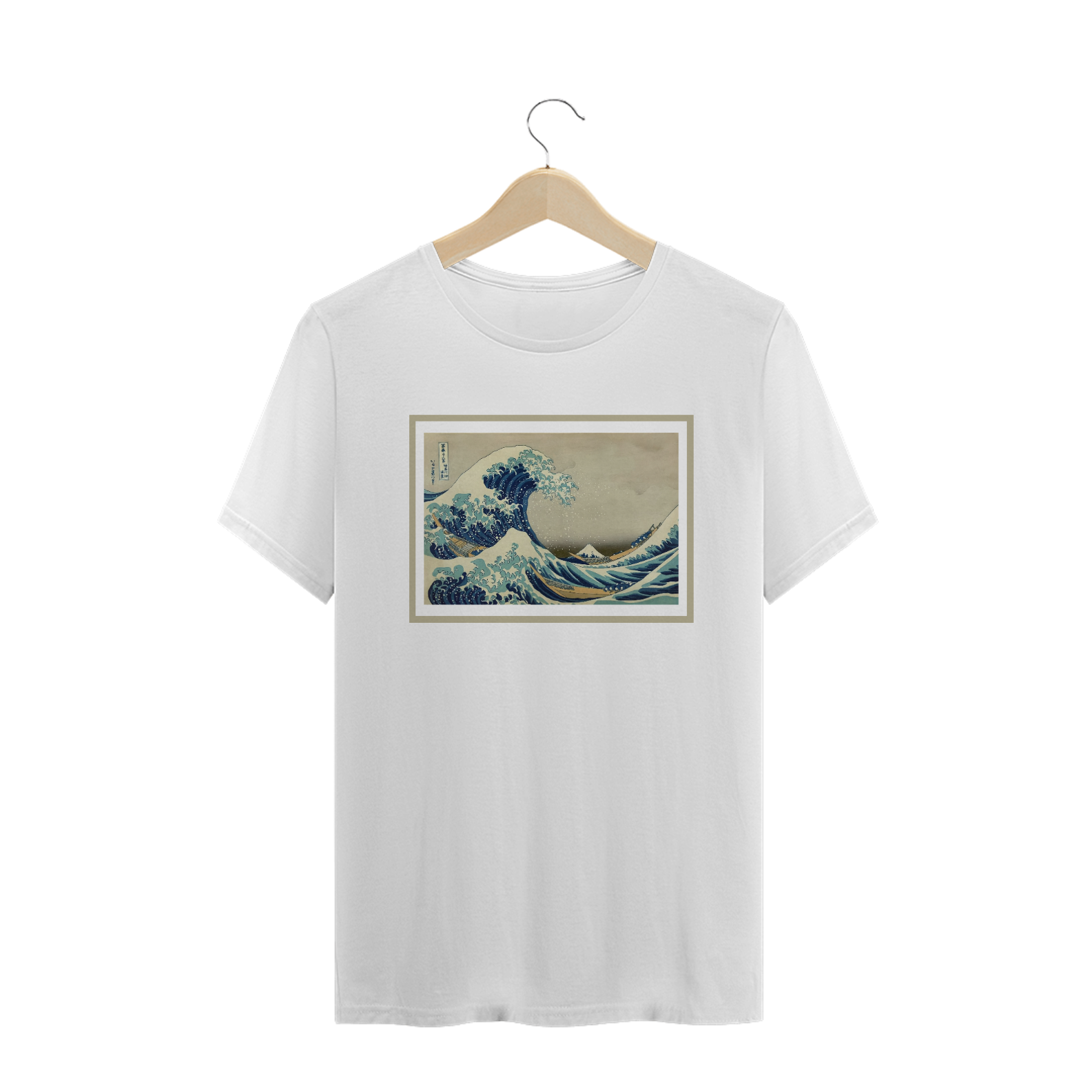 Nome do produto: T-Shirt A Grande Onda de Kanagawa