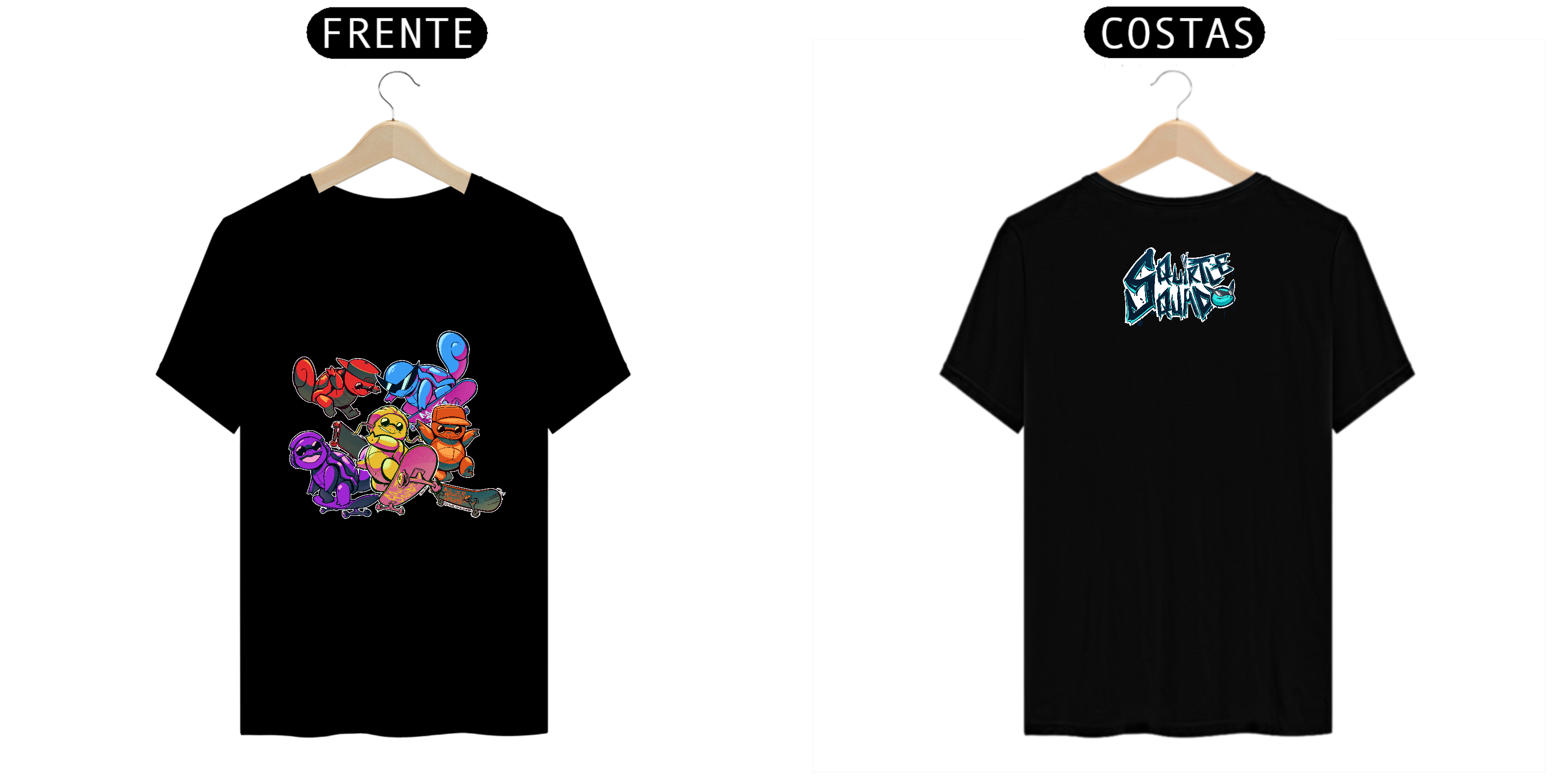 Nome do produto: CAMISETA Squirtle Squad