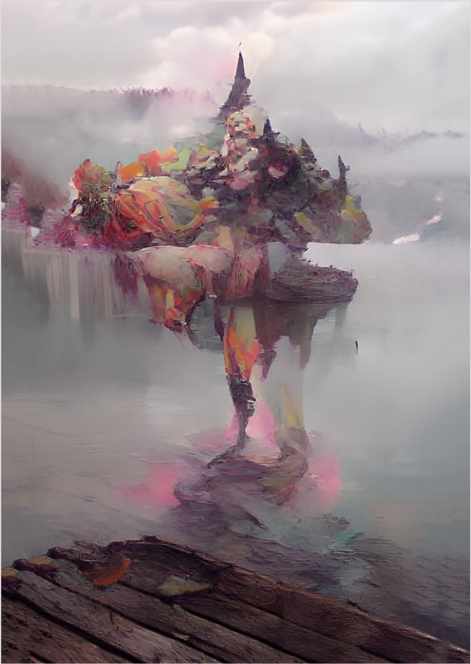 Nome do produto: Poster Montanha Encantada