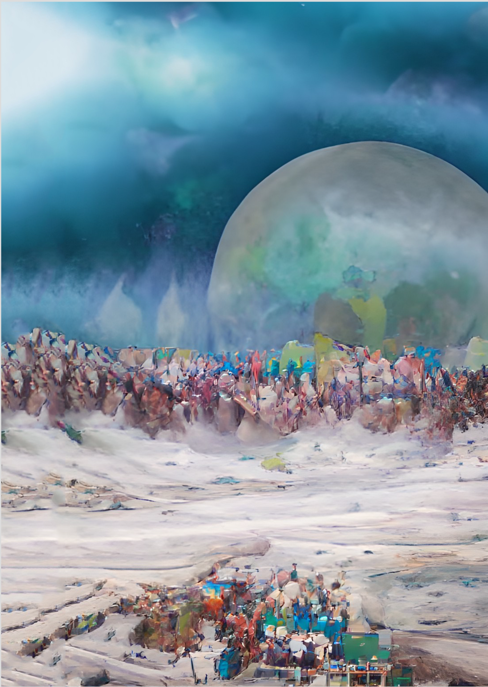 Nome do produto: Poster Mundo da Lua