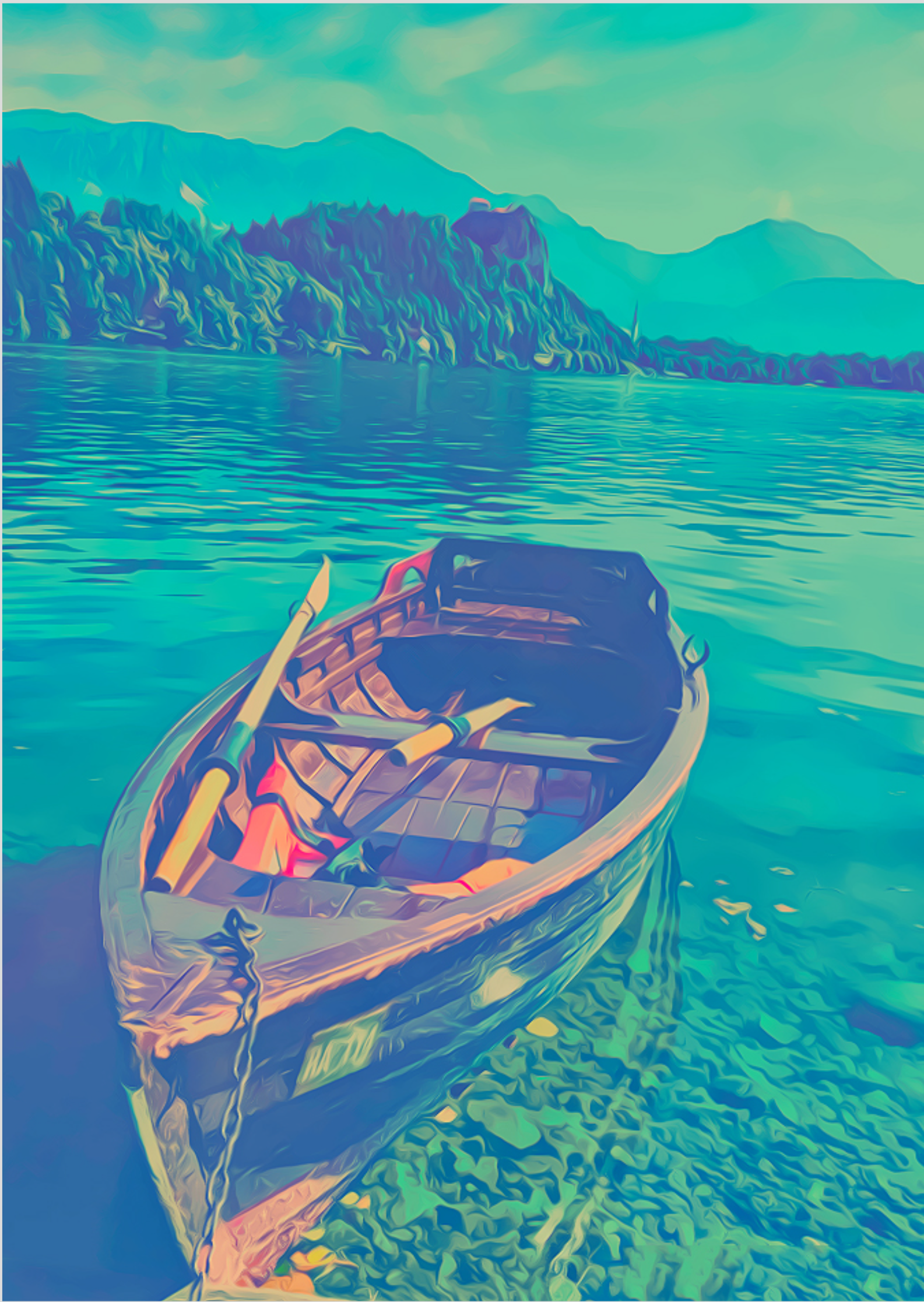 Nome do produto: Poster Barco de Pesca